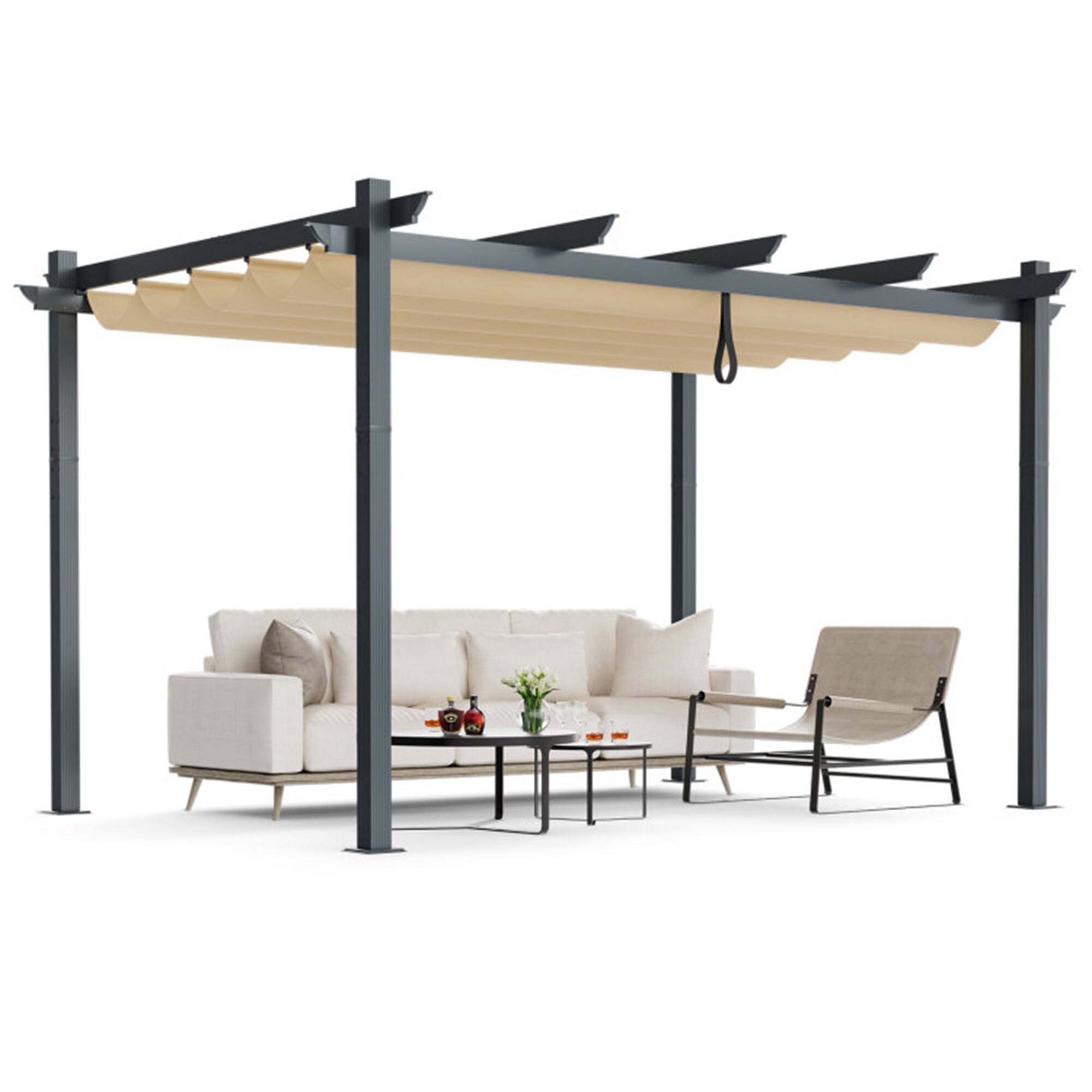 BABOOM BOM-10911BE-CO Wood-Resin-Gazebos - View #2