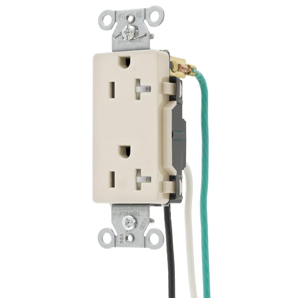 Hubbell DR20LATRZ receptacles - View #5