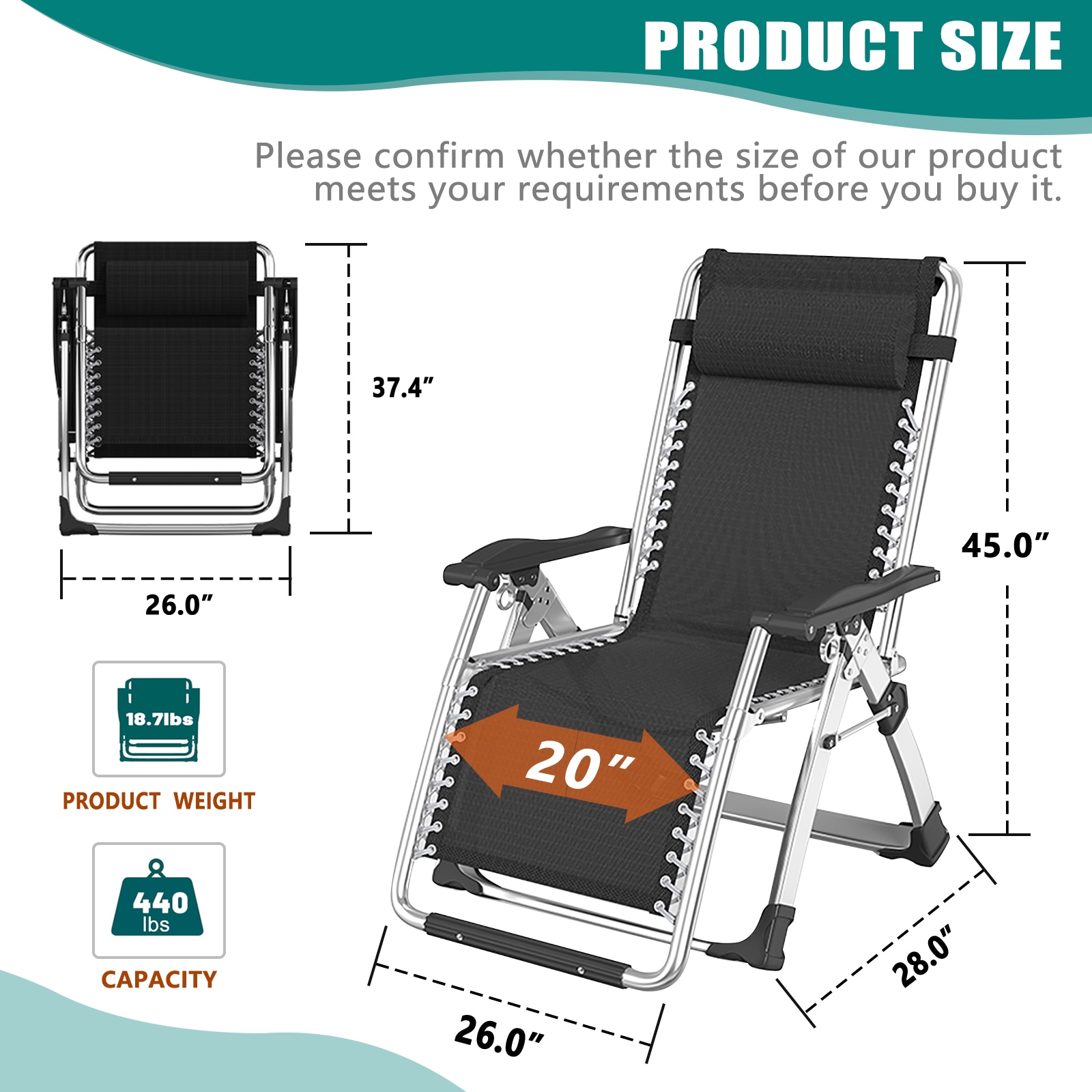 DOCRED K16ZDY-16-02 Patio-Chairs - View #2