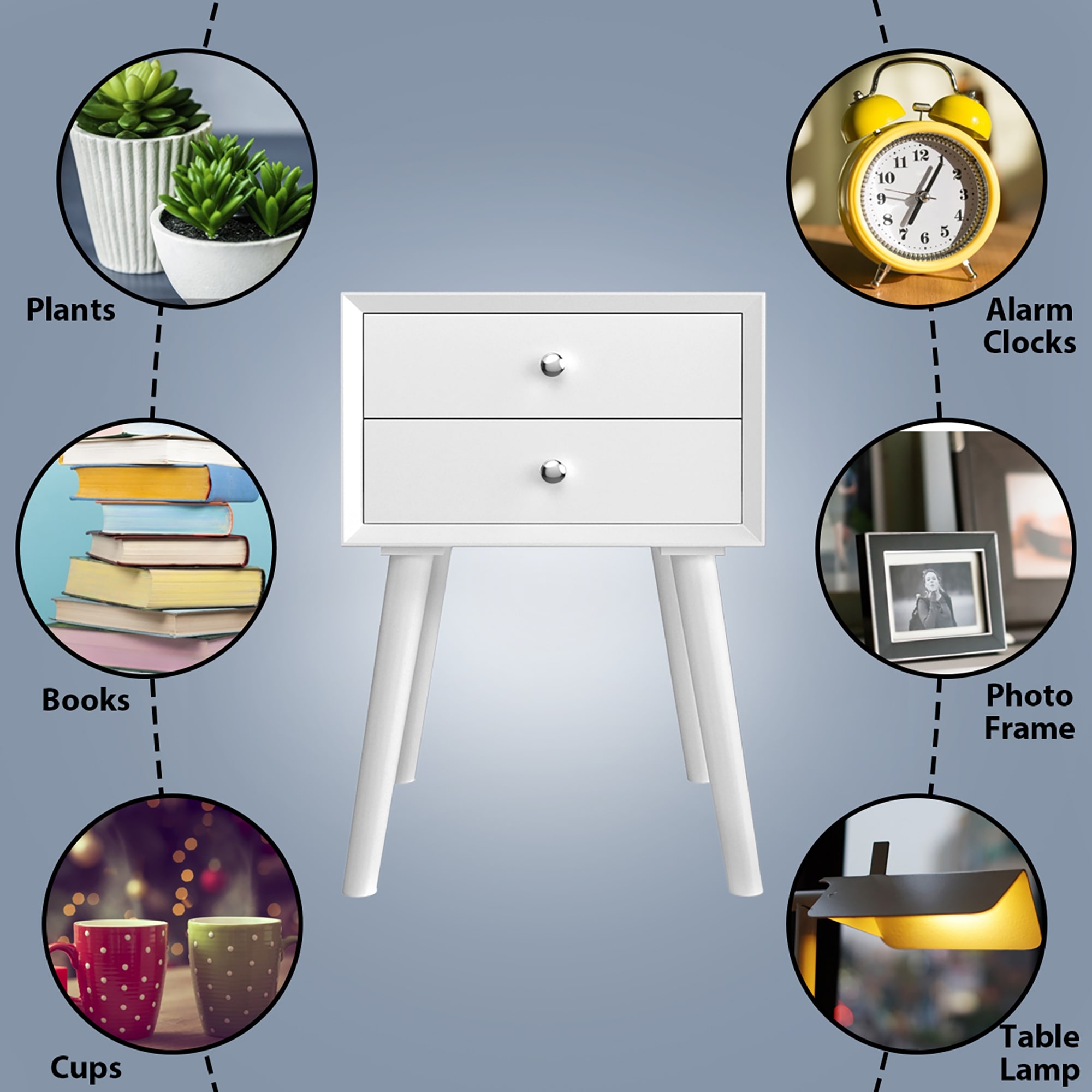 Costway SXL00082 End-Tables - View #3