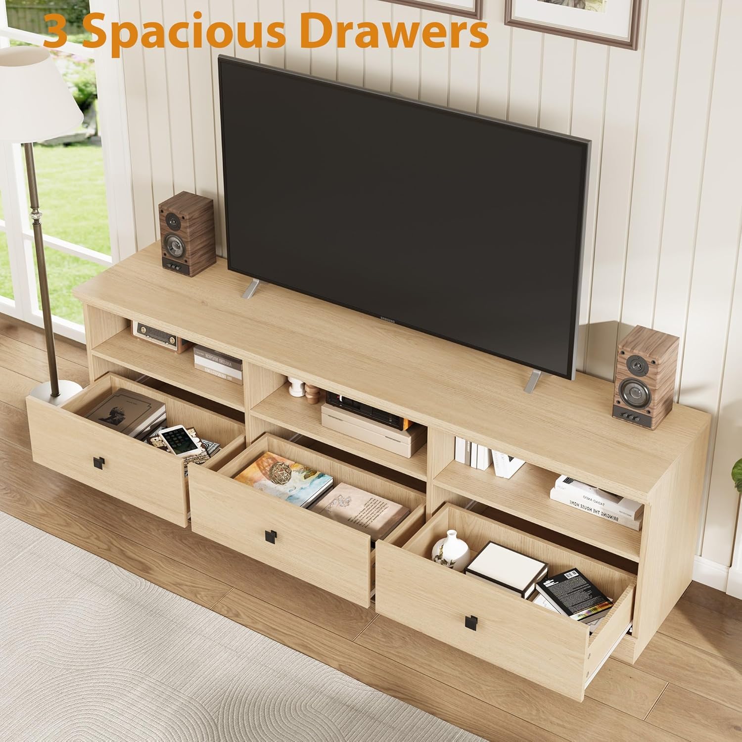 Qeetex LHF-DSG-PHO-14B9C2J0 Tv-Stands - View #4