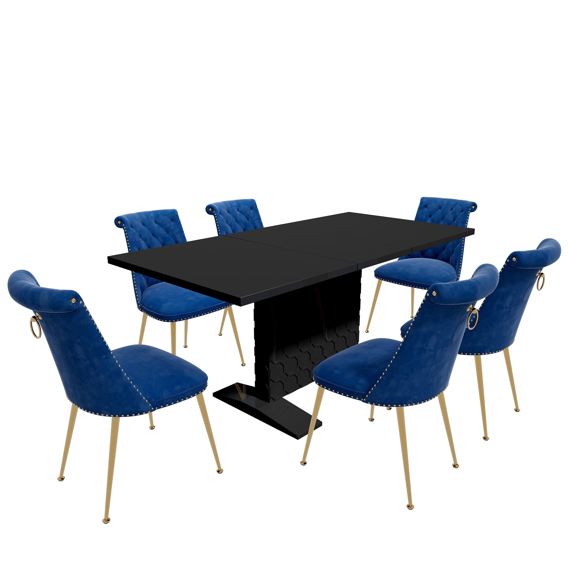Clihome CL-ST1-BK703NY Dining-Sets - View #2