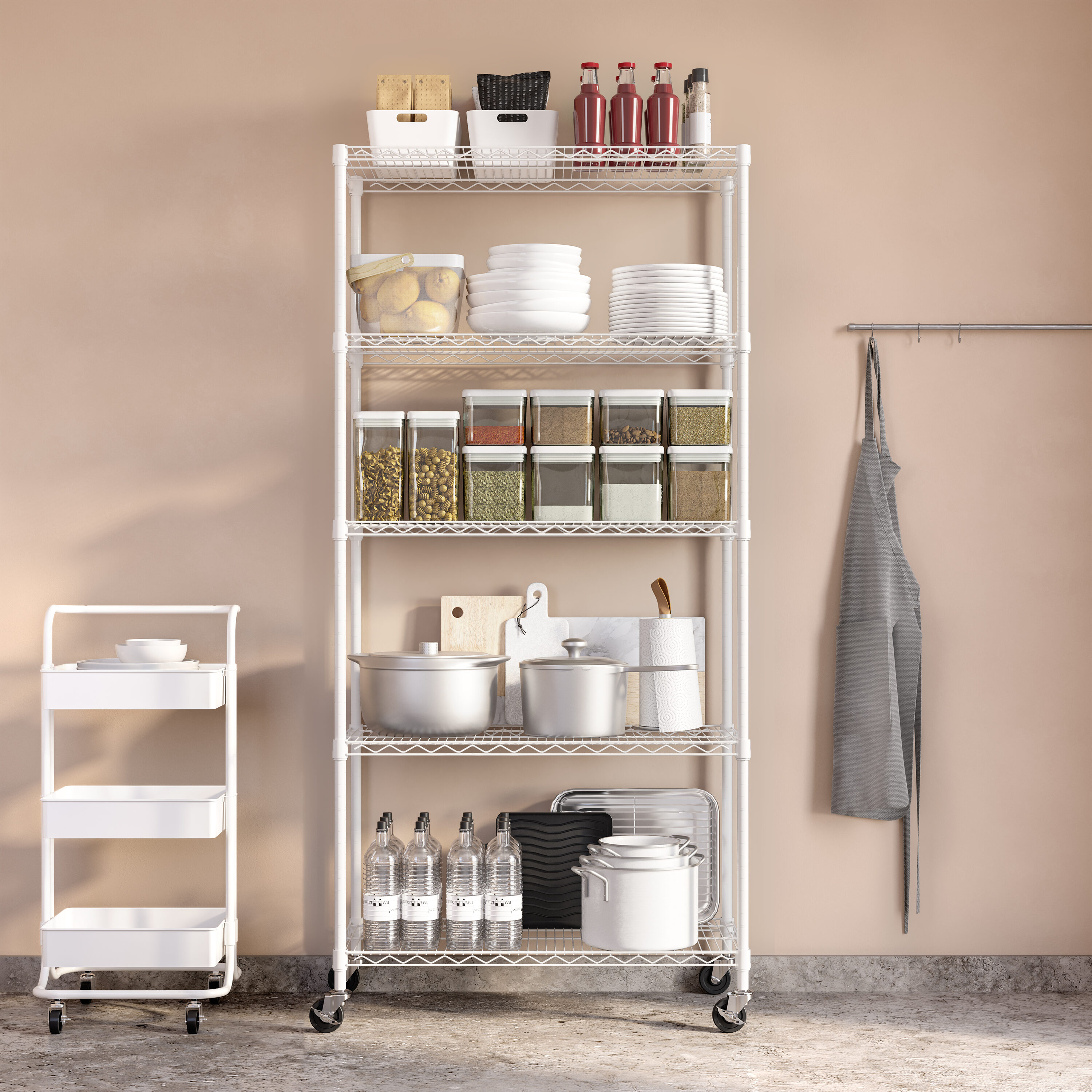 Seville Classics SHE15392B Free-Standing-Shelving - View #3