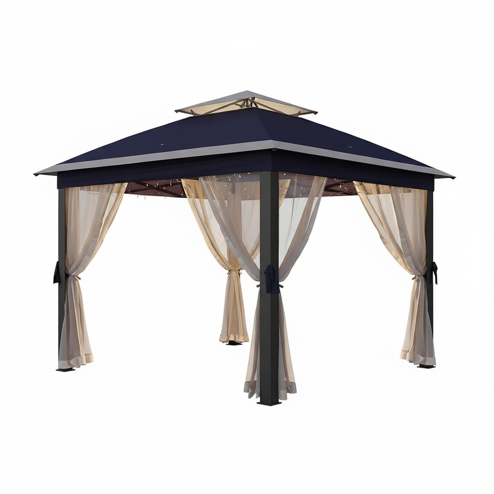 Baginizer 11x11 Pop Up Gazebo Tent with Mosquito Netting Outdoor