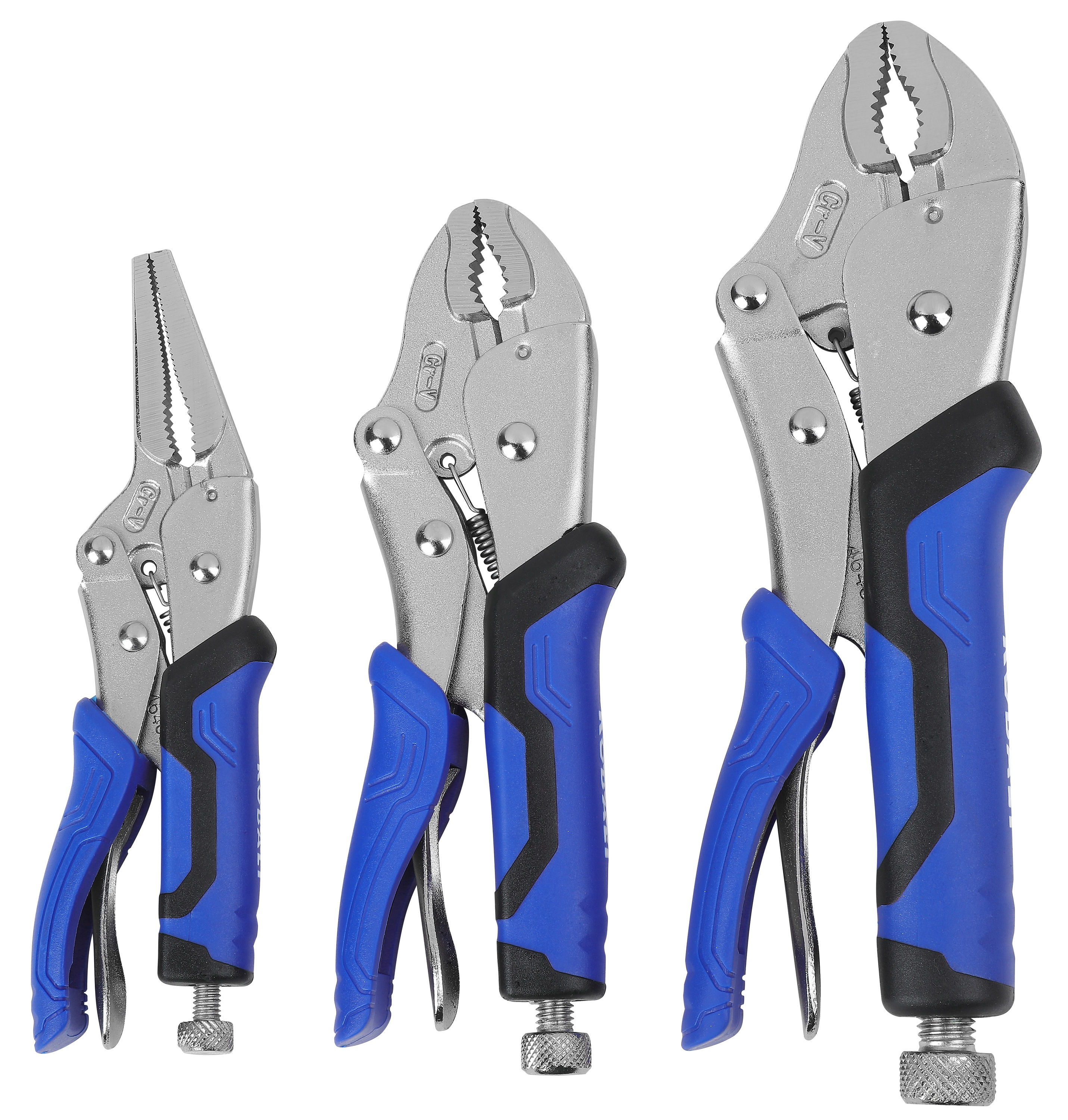 Kobalt 3-Pack Locking Plier Set in the Plier Sets department at