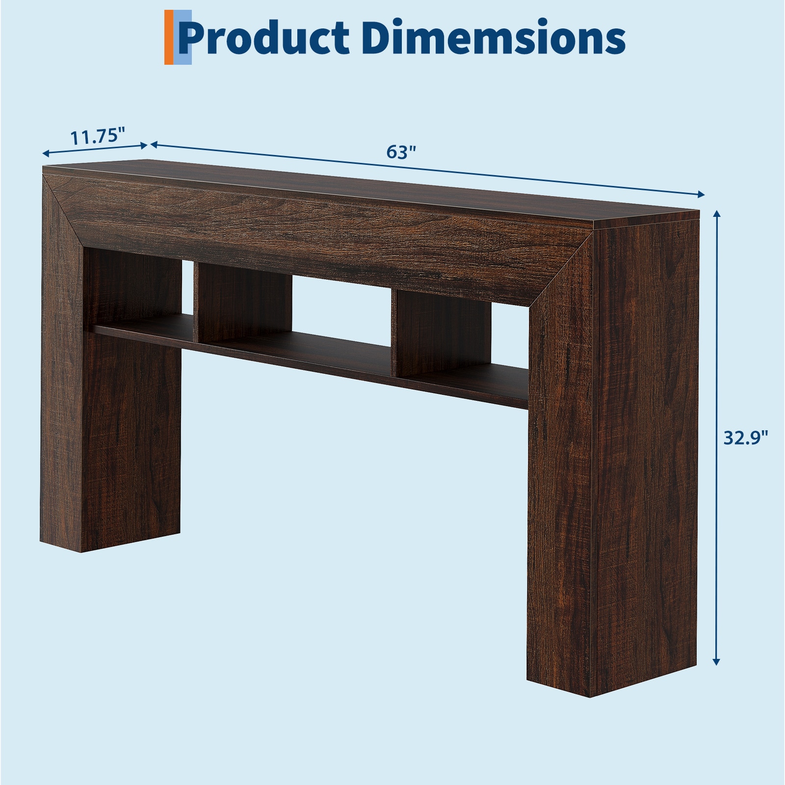 GarveeLife 37D7E4SYCT Console-Sofa-Tables - View #2
