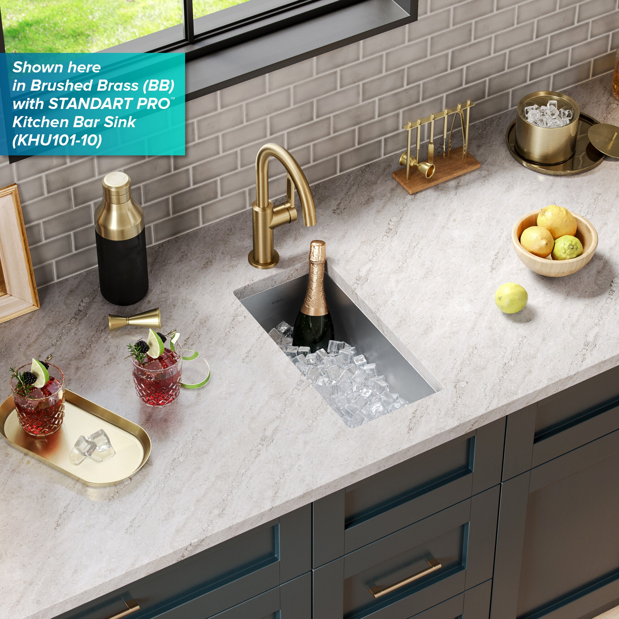 Kraus KPF-2822MB-C Kitchen-Faucets - View #8