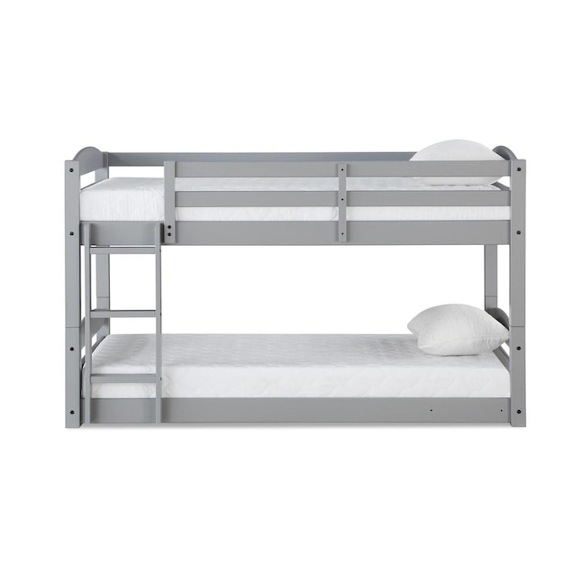 Dhp Sierra Gray Twin Over Bunk Bed, Dorel Living Bunk Bed Hardware Kit