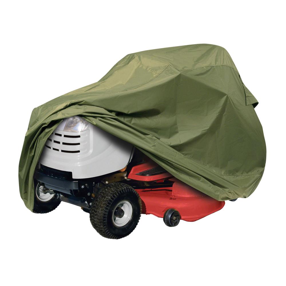 Classic Accessories 84.5-in L x 25-in W x 26.5-in H Black Walk Behind Mower  Cover in the Power Equipment Covers department at