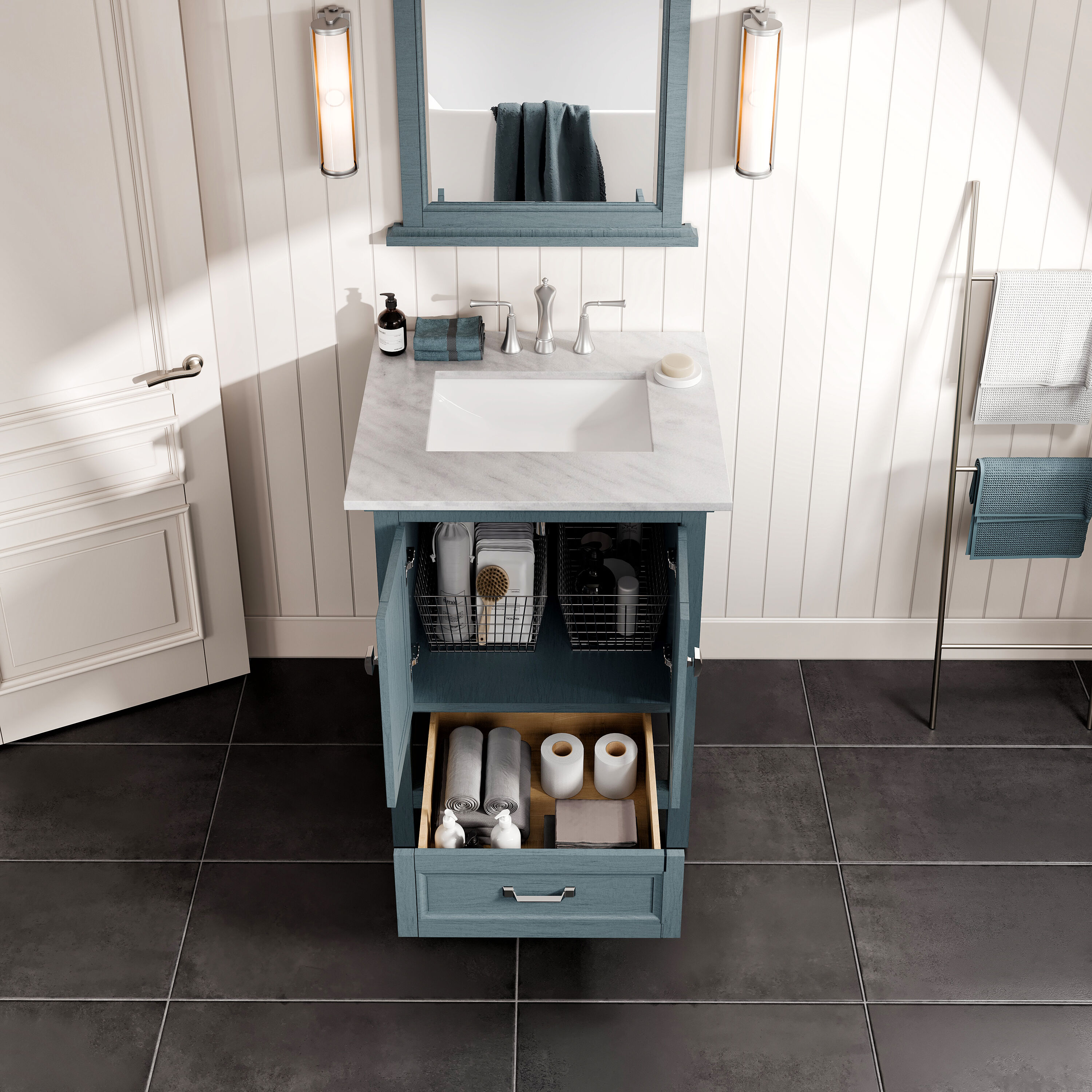 Eviva EVVN612-24AB Bath-Vanity-Combo - View #3