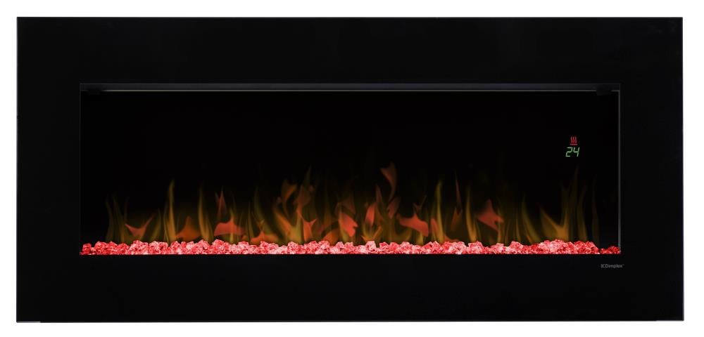 Dimplex 43-in W Black Fan-forced Electric Fireplace In The Electric ...