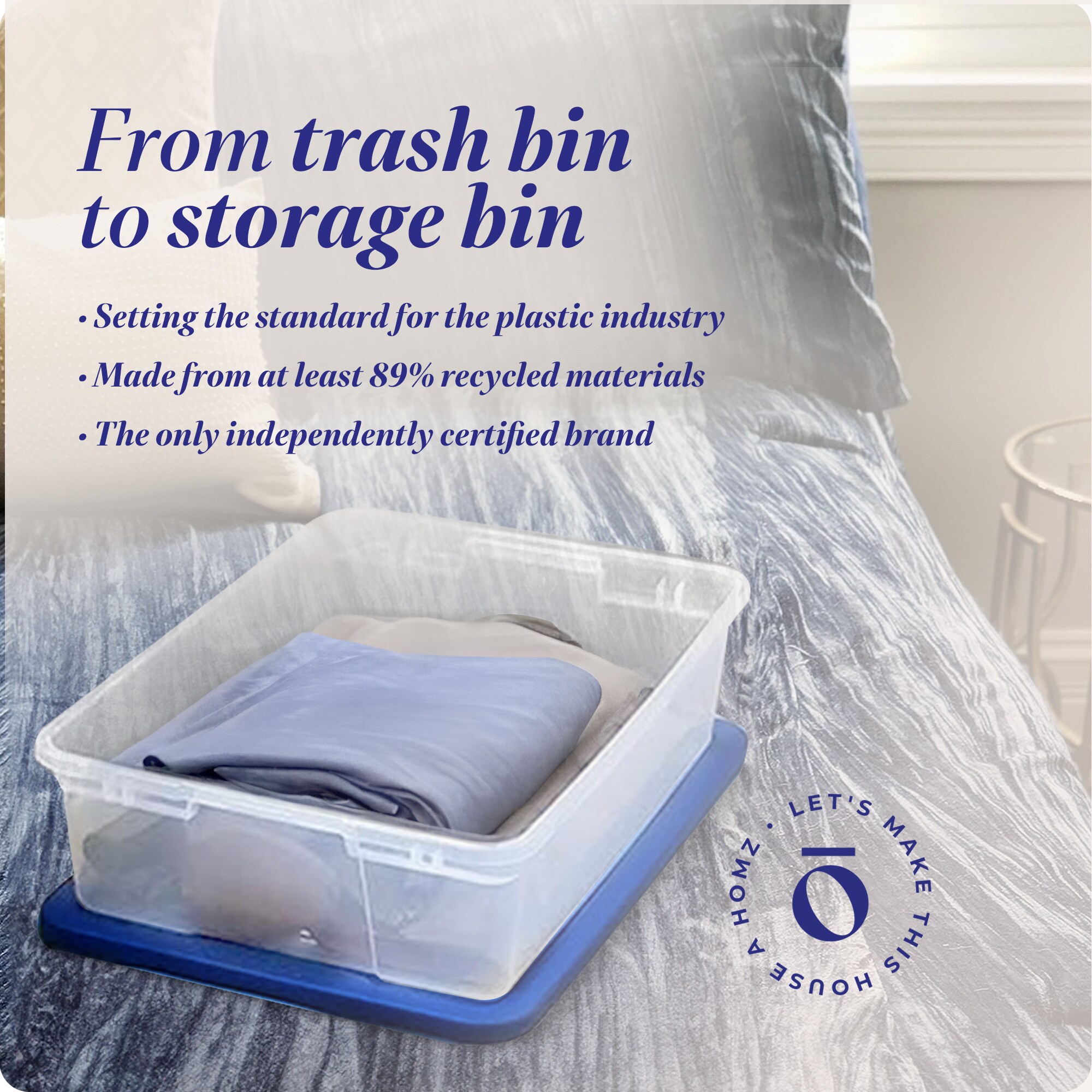Homz Products 324352 Plastic-Storage-Totes - View #7