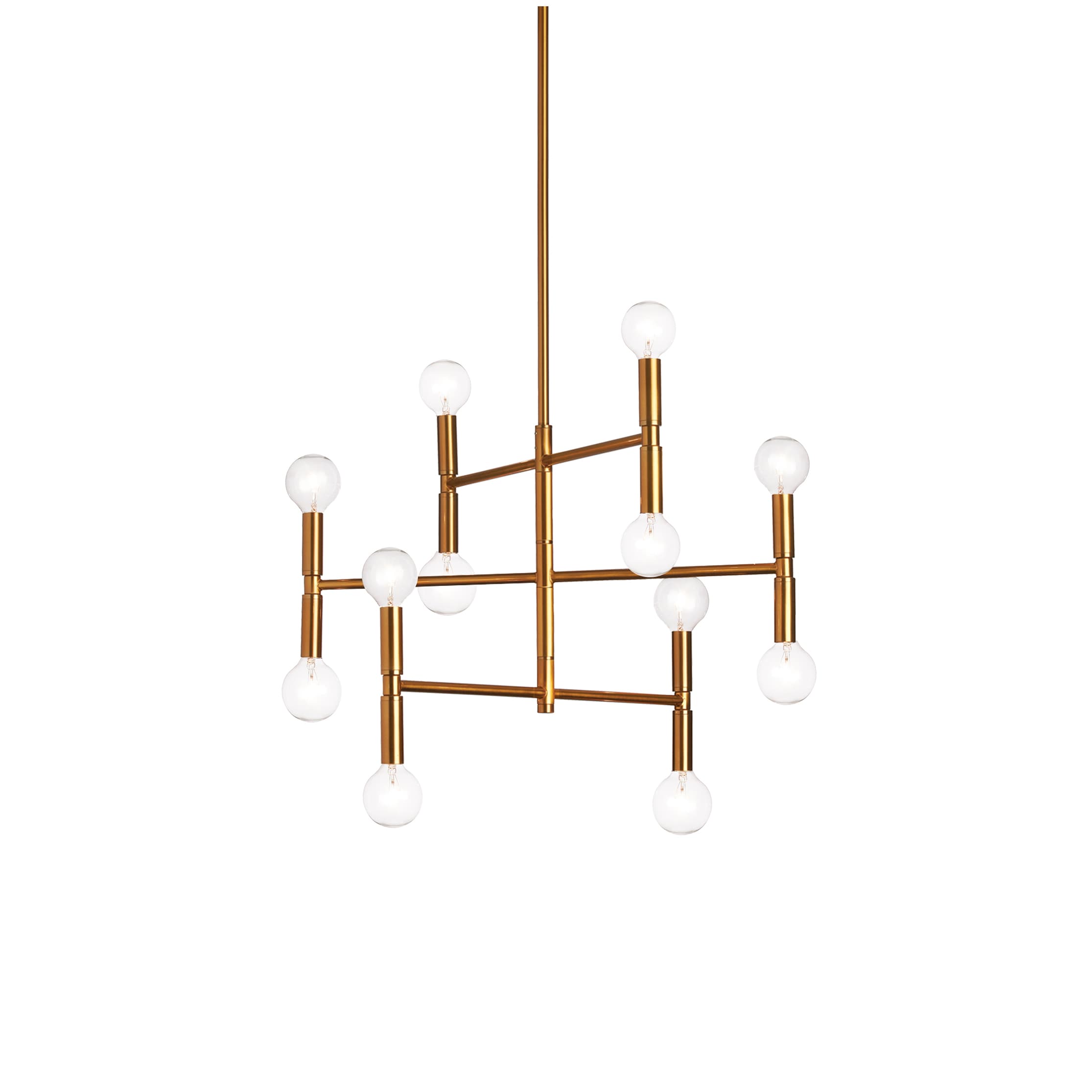 Dainolite AVA-2012C-VB Ava 12 -Light Antique Bronze Modern/contemporary For Use in Bathrooms, Bedrooms, Dining Rooms, Foyers, Kitchens, Living Rooms Chandelier