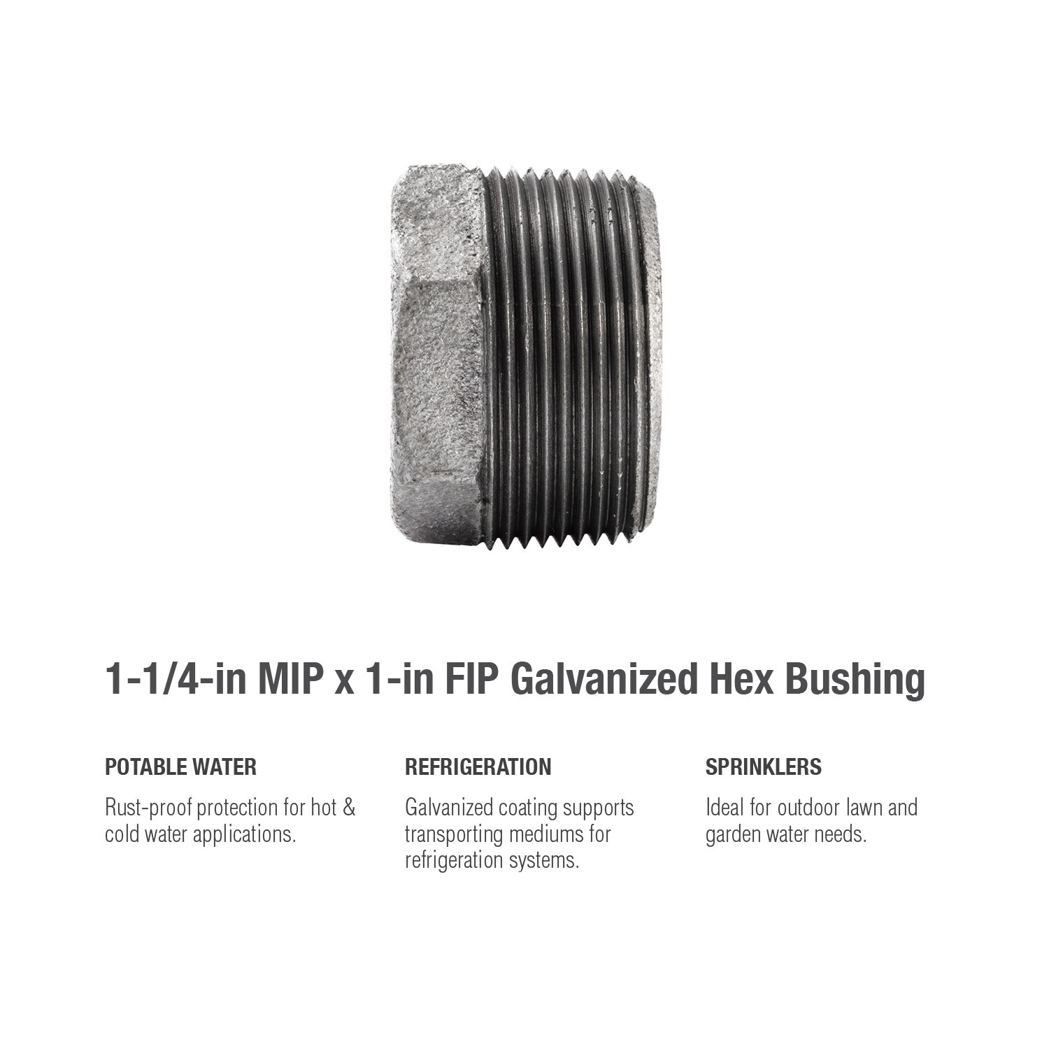 RELIABILT 61420 Galvanized-Fittings - View #5