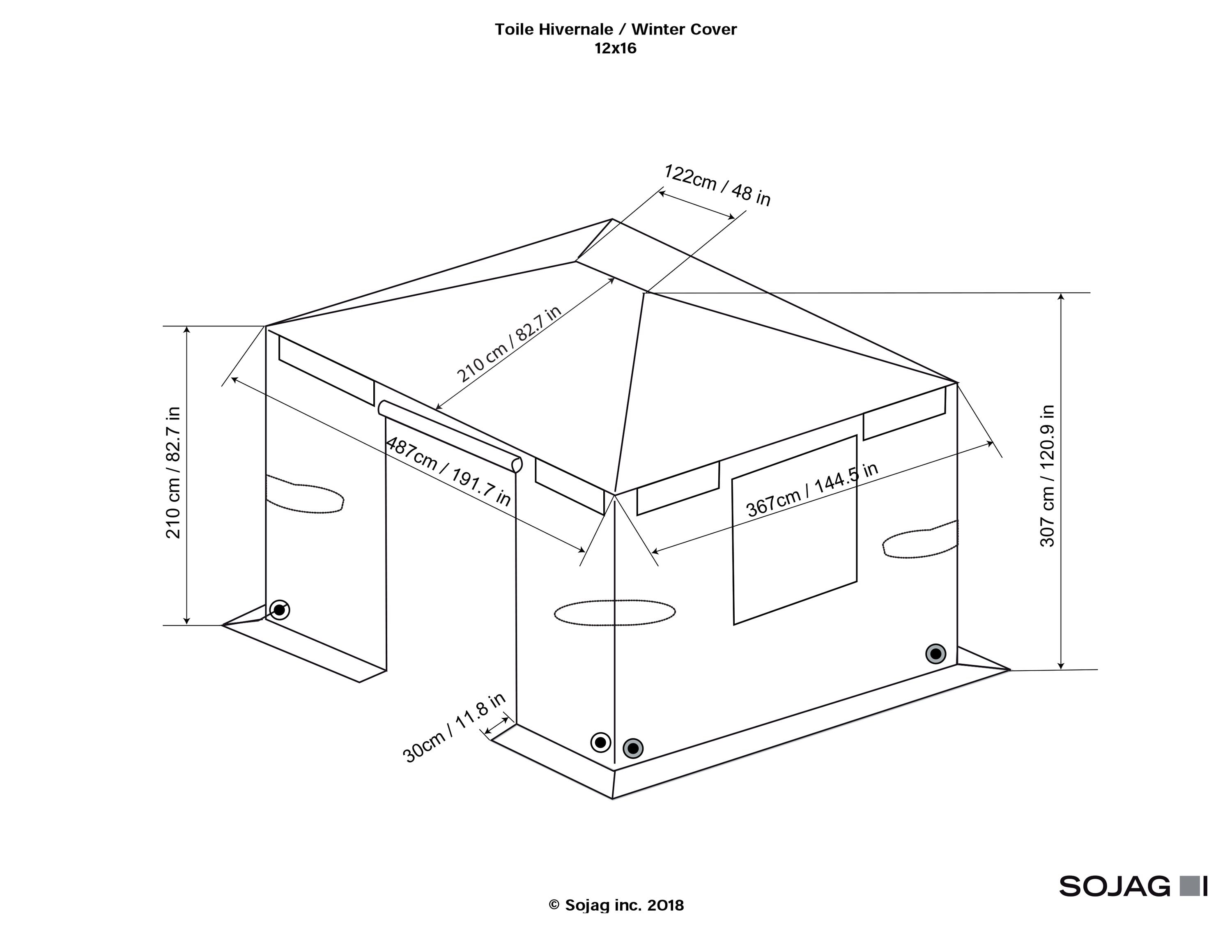 Sojag 135-9166514 Gazebo-Parts-Accessories - View #11