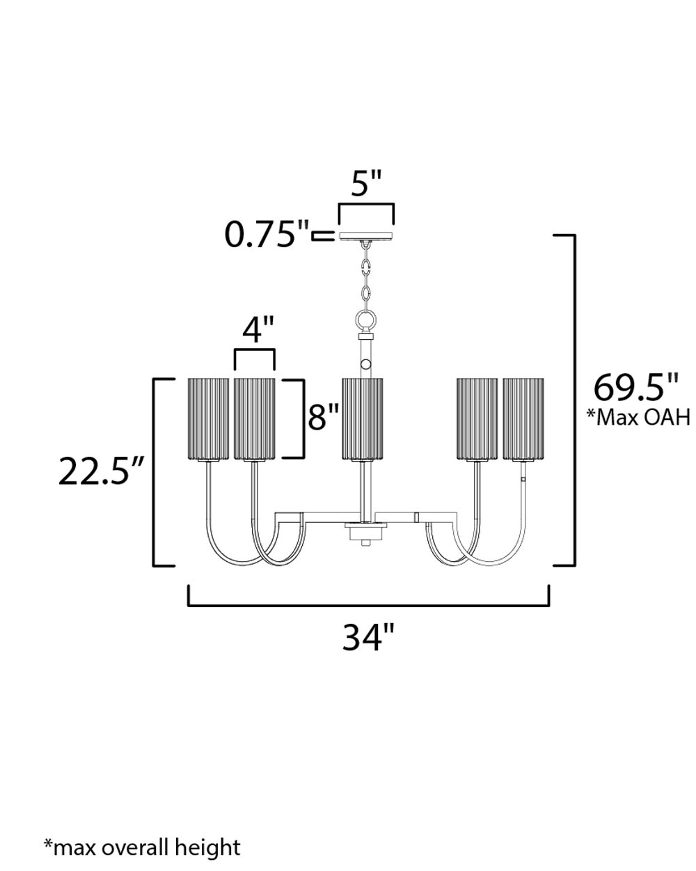 Maxim Lighting 32008SWBK b090015 - View #5