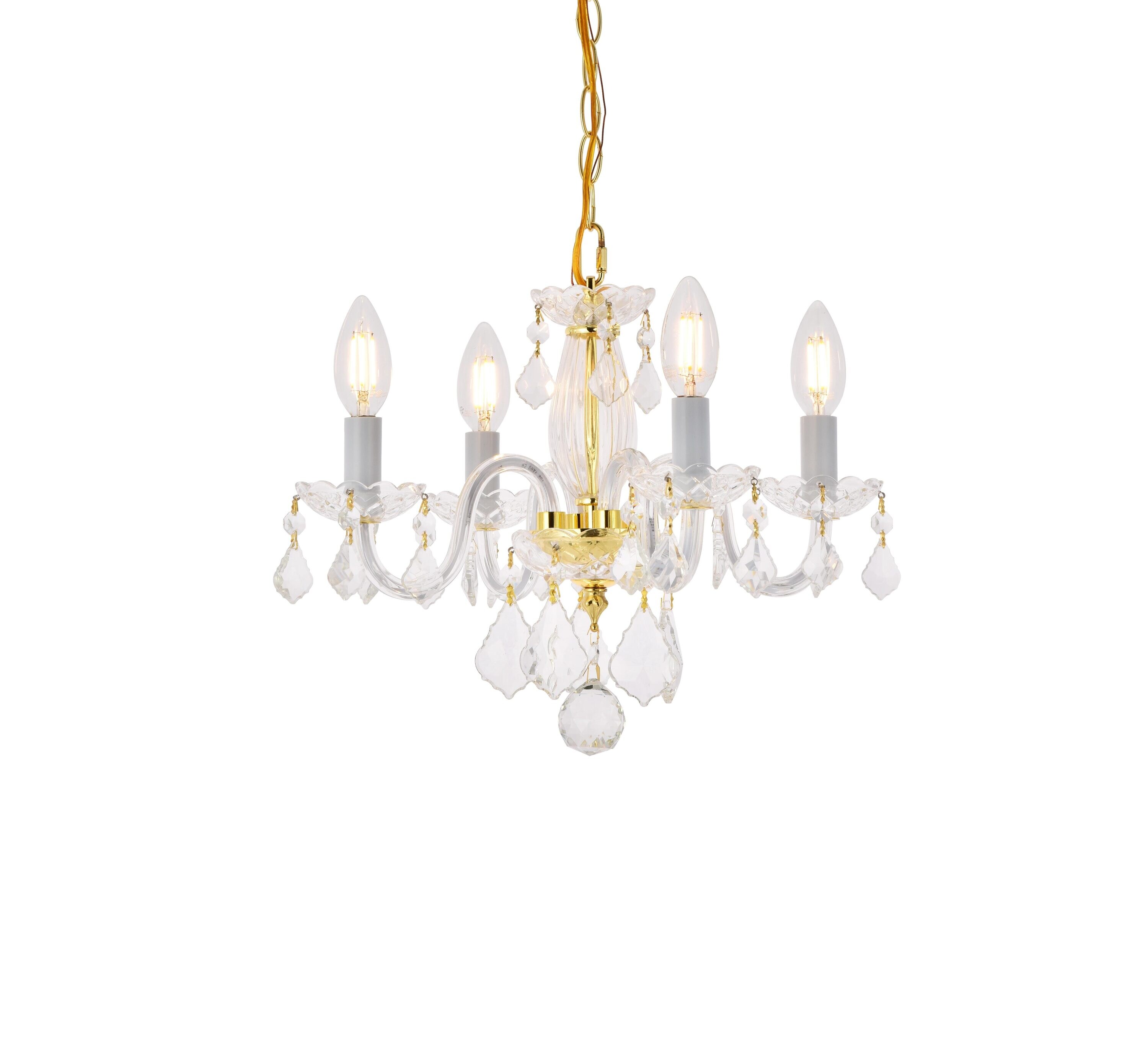 Elegant Decor HFV23412D15GRC Pendant-Lights - View #3