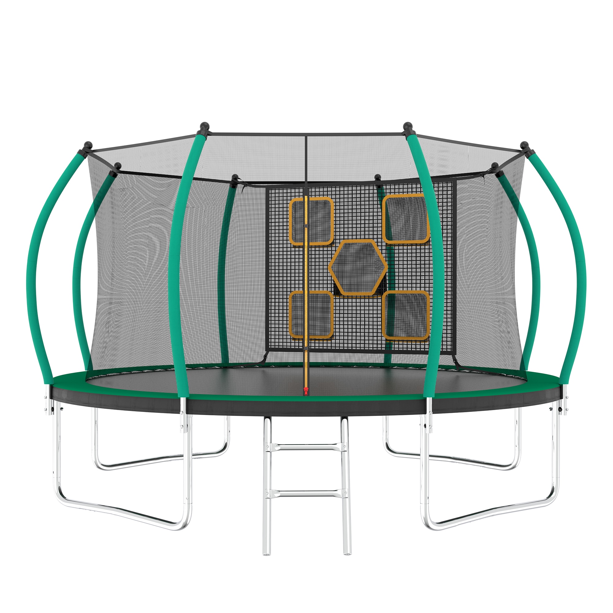 Kahomvis MERS-QPH3-154 12-ft Round Backyard in Green