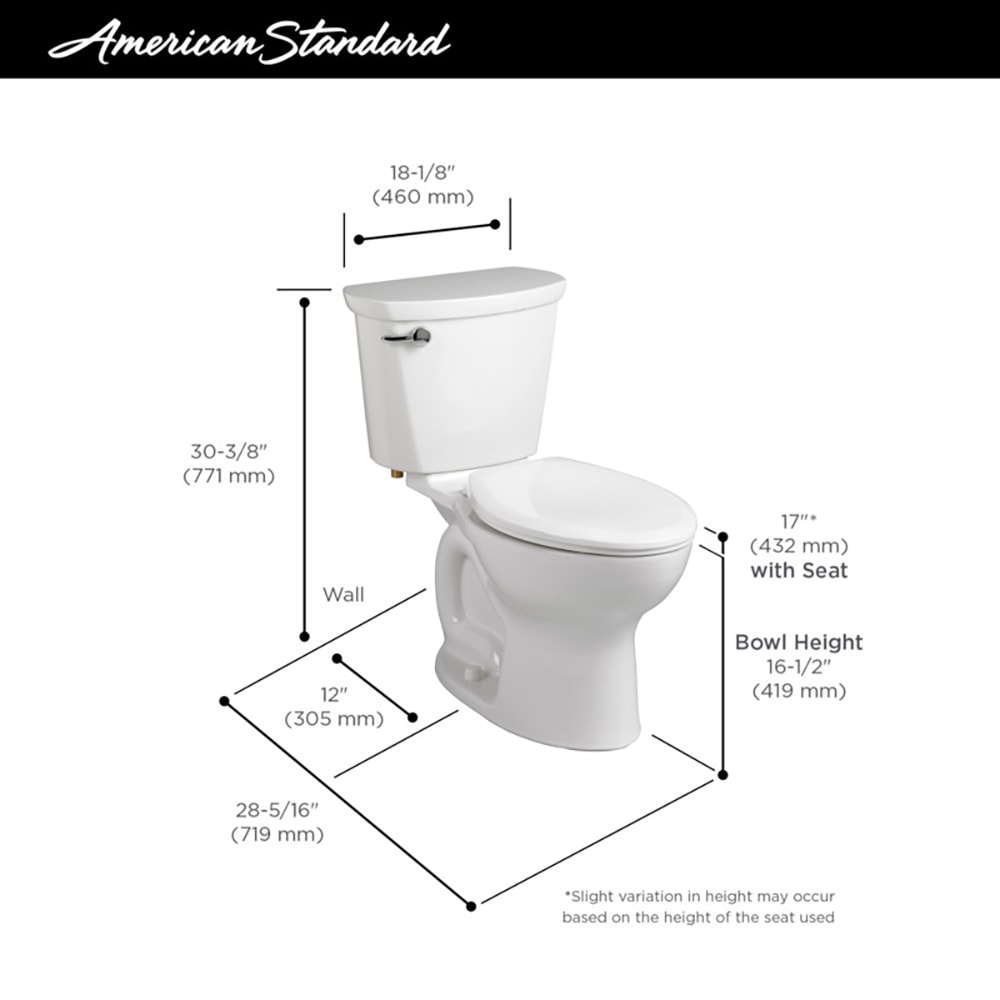 American Standard 215FA104.222 toilets - View #3