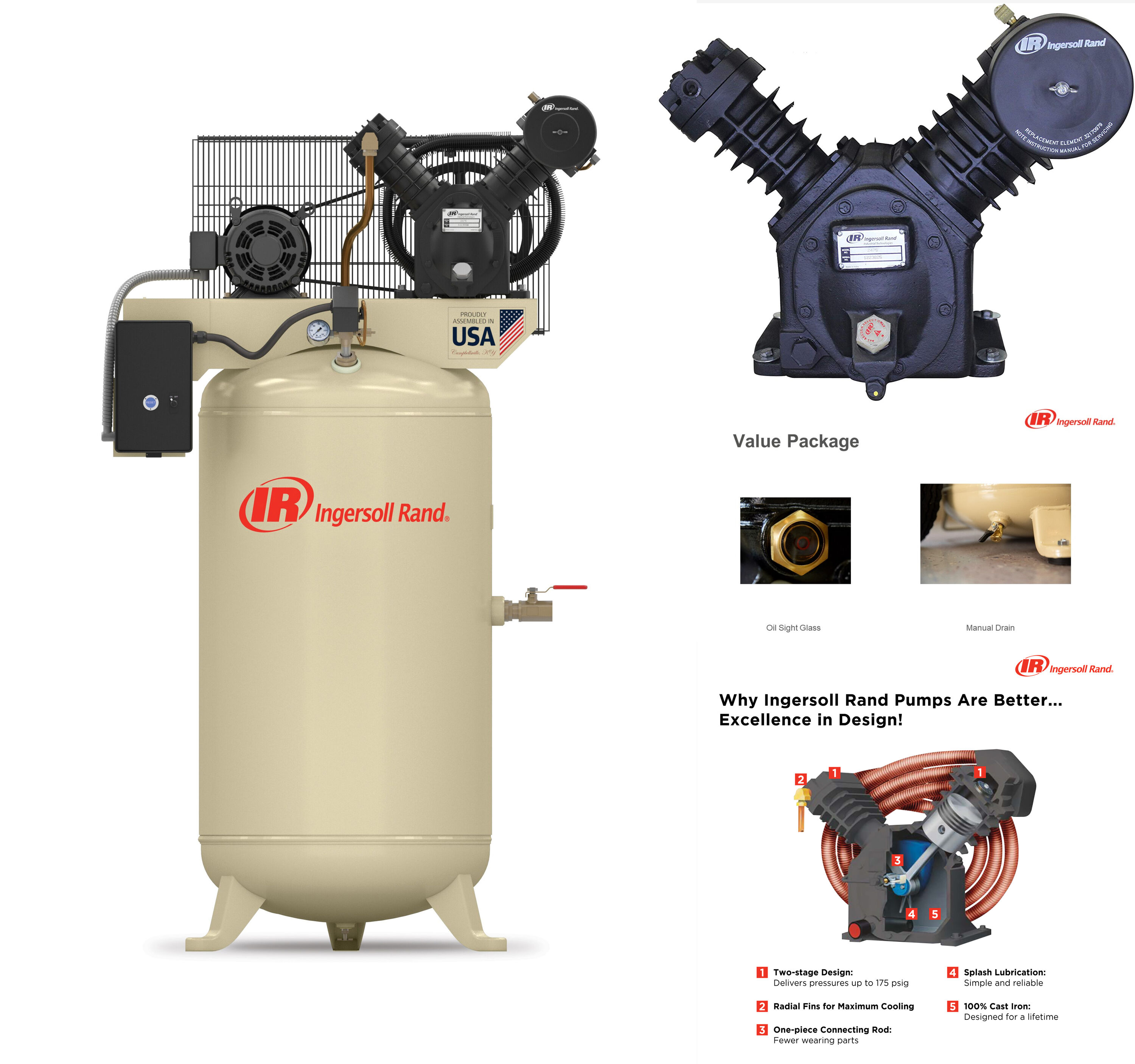 Ingersoll Rand 45465101 Air-Compressors - View #2