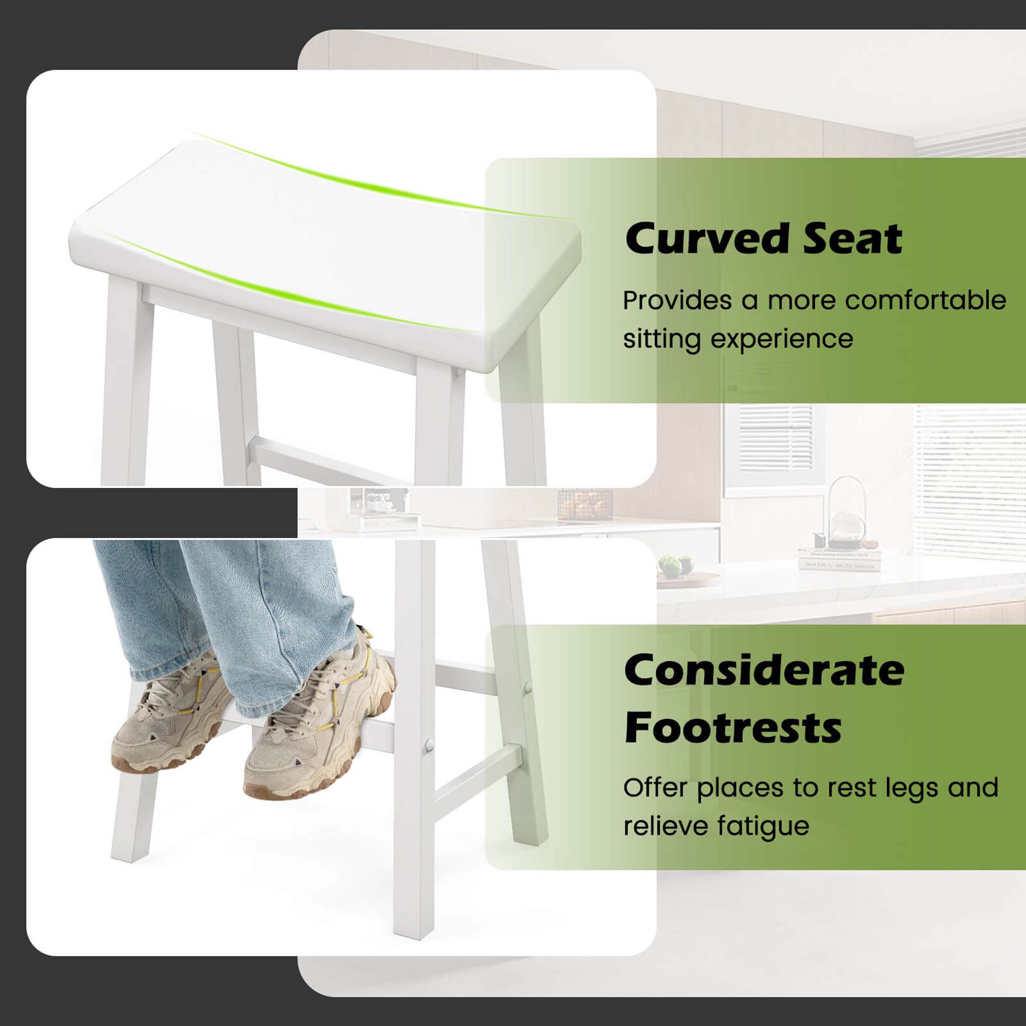 Costway HCST05179 stools - View #4