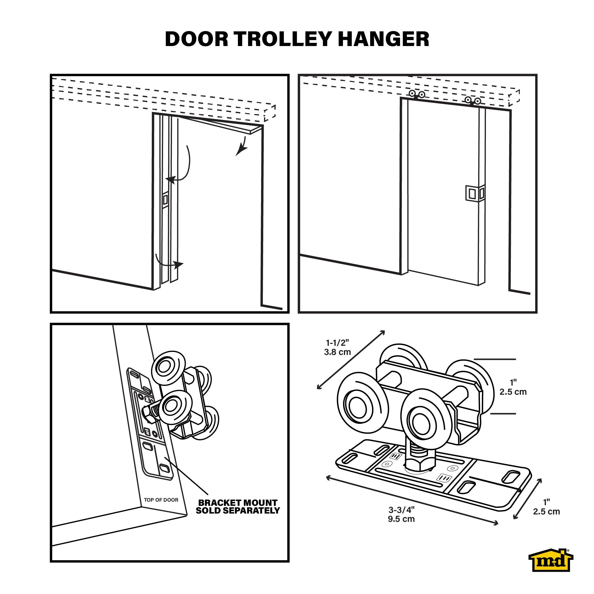 M-D 45313 Pocket-Doorframe-Screens - View #2