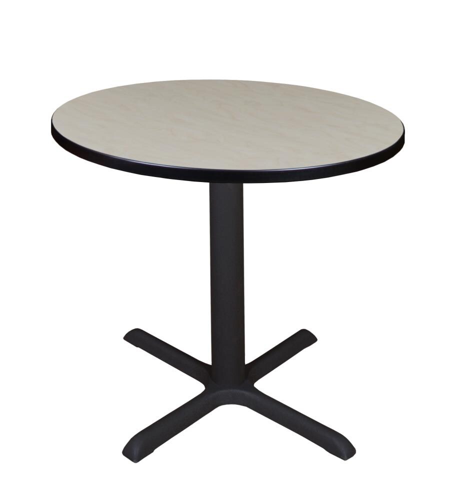 Regency TB30RNDPL Breakroom Off-white 4-Person Training Table (30-in W x 29-in H)