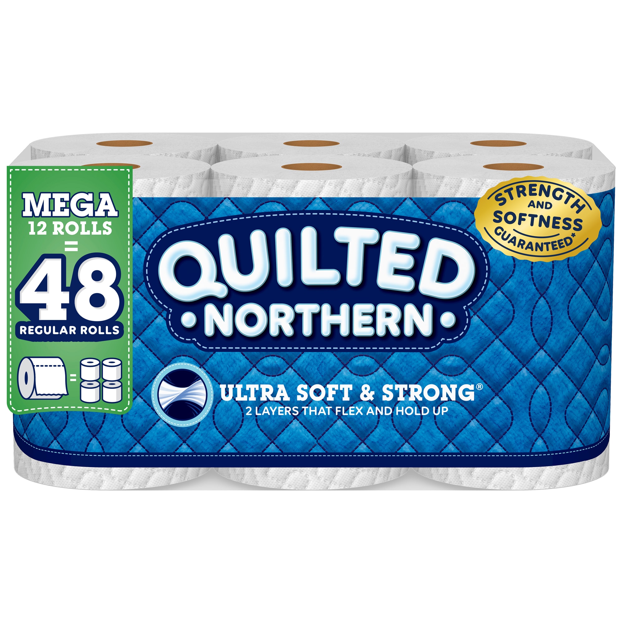 18-Count Quilted Northern Ultra Plush 3-Ply Mega Roll Toilet Paper