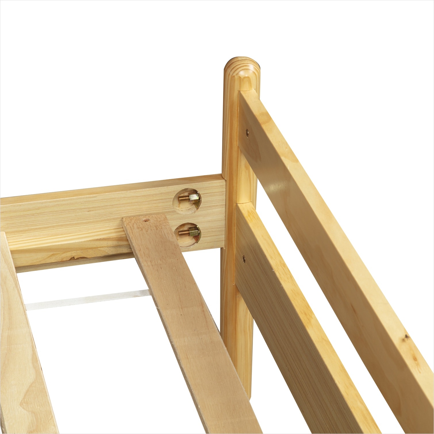 chillscreamni - Pine King Bed with Underbed Storage and Vintage Headboard Natural Finish