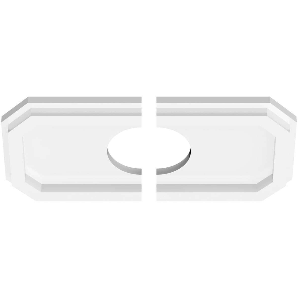 Ekena Millwork CMP12X6ED2-03000 Ceiling-Medallions - View #2