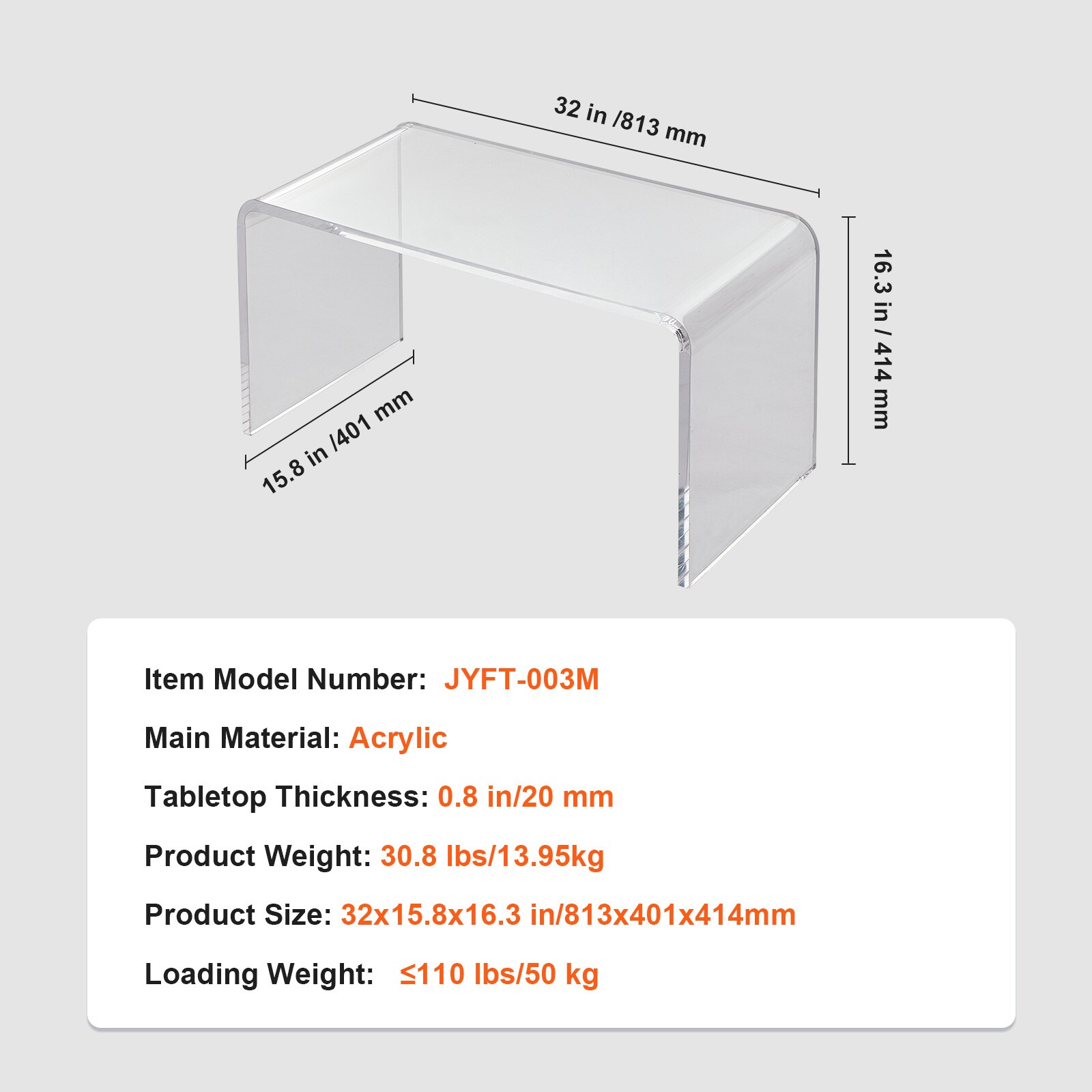 VEVOR SCYKLKFZXTMS02305V0 End-Tables - View #7