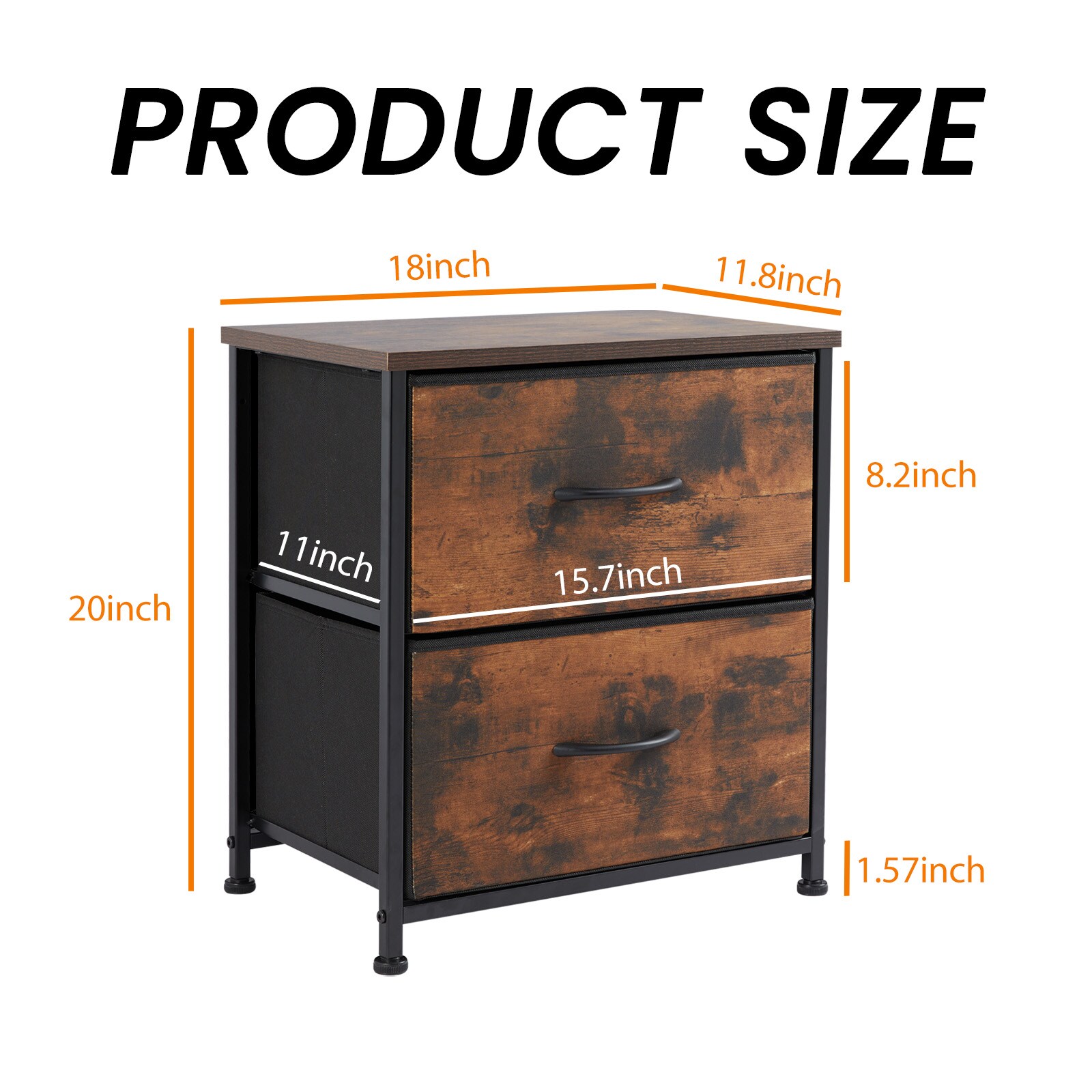 Siavonce XH58012 Storage-Drawers - View #3