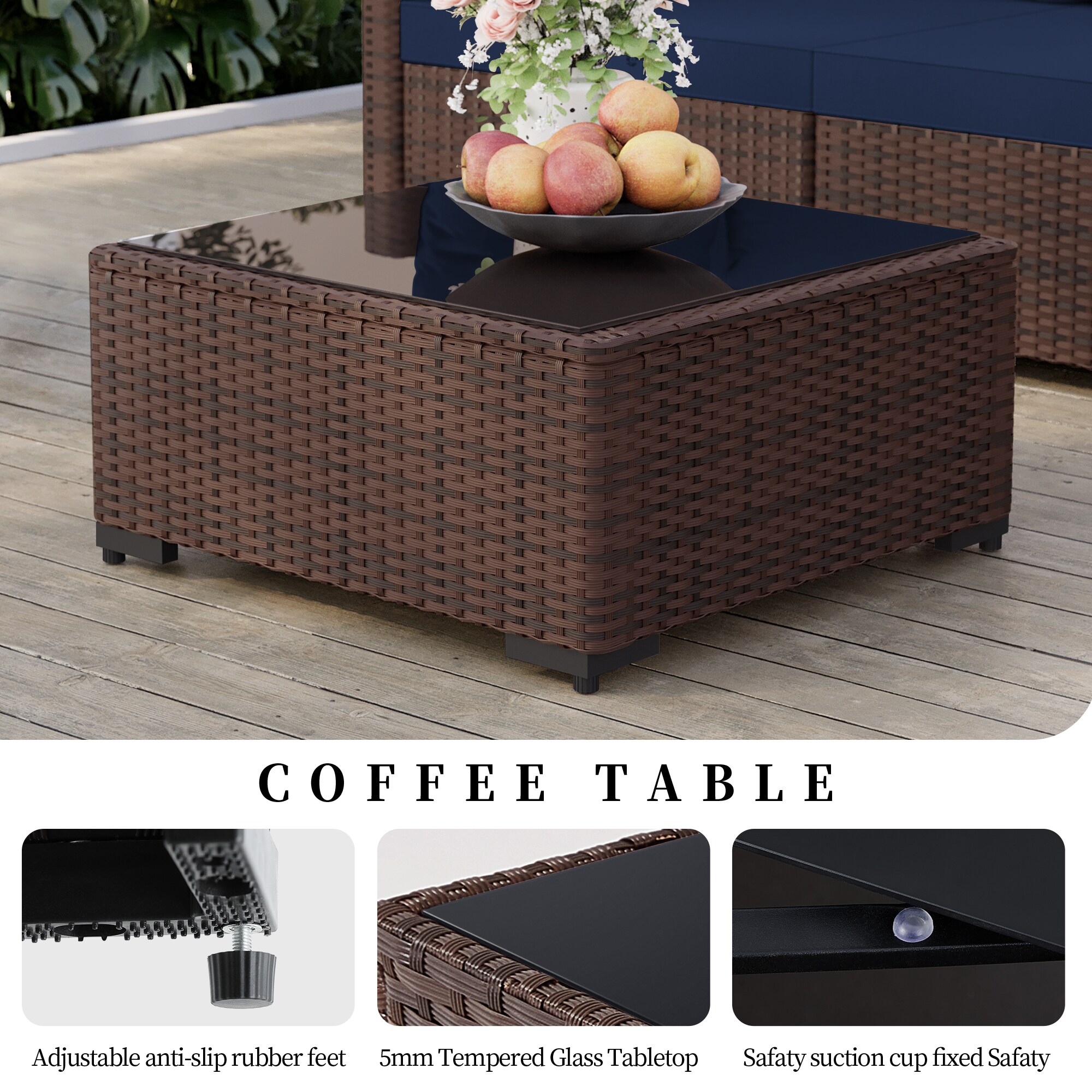UPHA PL-CZY11-Z2 Patio-Conversation-Sets - View #9