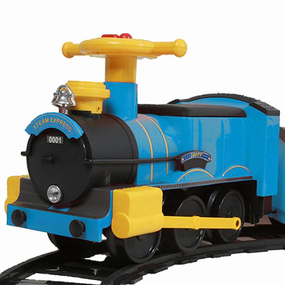 Rollplay steam train with tracks best sale ero 6v