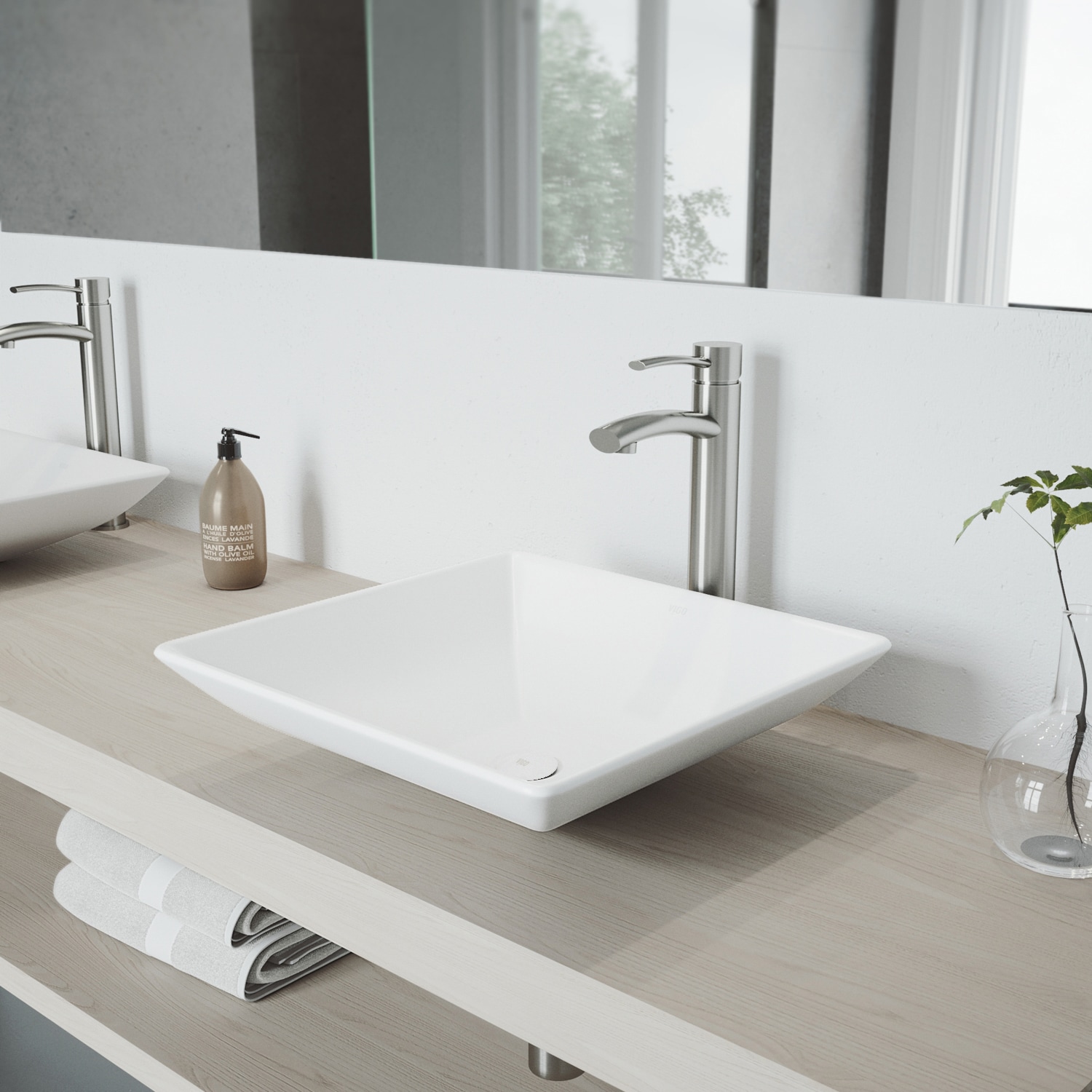 VIGO VGT1087MW Bath-Sink - View #2