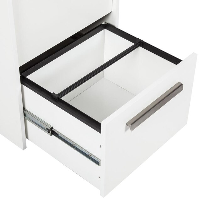 Saint Birch Miami White 3-Drawer File Cabinet in the File Cabinets ...