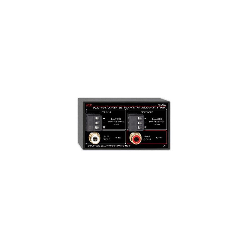 Radio Design Labs TCNCD384533  RDL-TX-A2D Dual Audio Converter-Balanced to Unbalanced