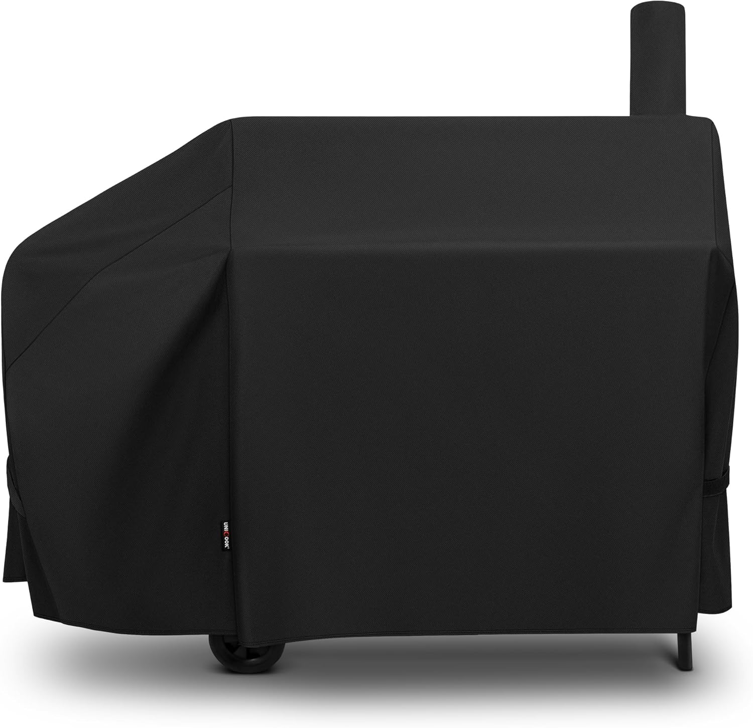 UNICOOK B08DRJJ584  Offset Smoker Cover 60 Inch Outdoor Heavy Duty Waterproof Charcoal BBQ Grill Cover Fade Resistant Compatible for Brinkmann