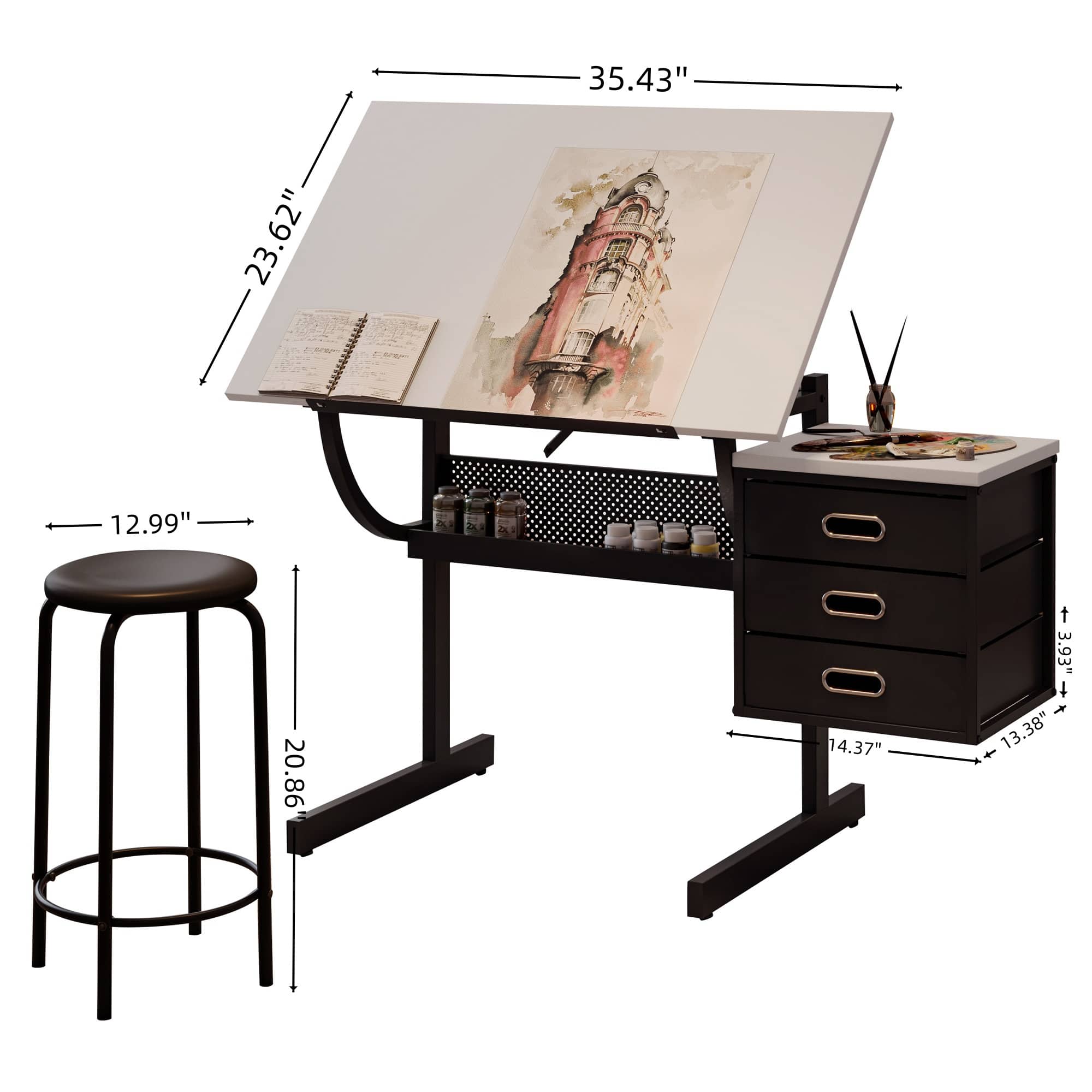 Vynxaria LEXY2979DJKTKFZ067 Coffee-Tables - View #5