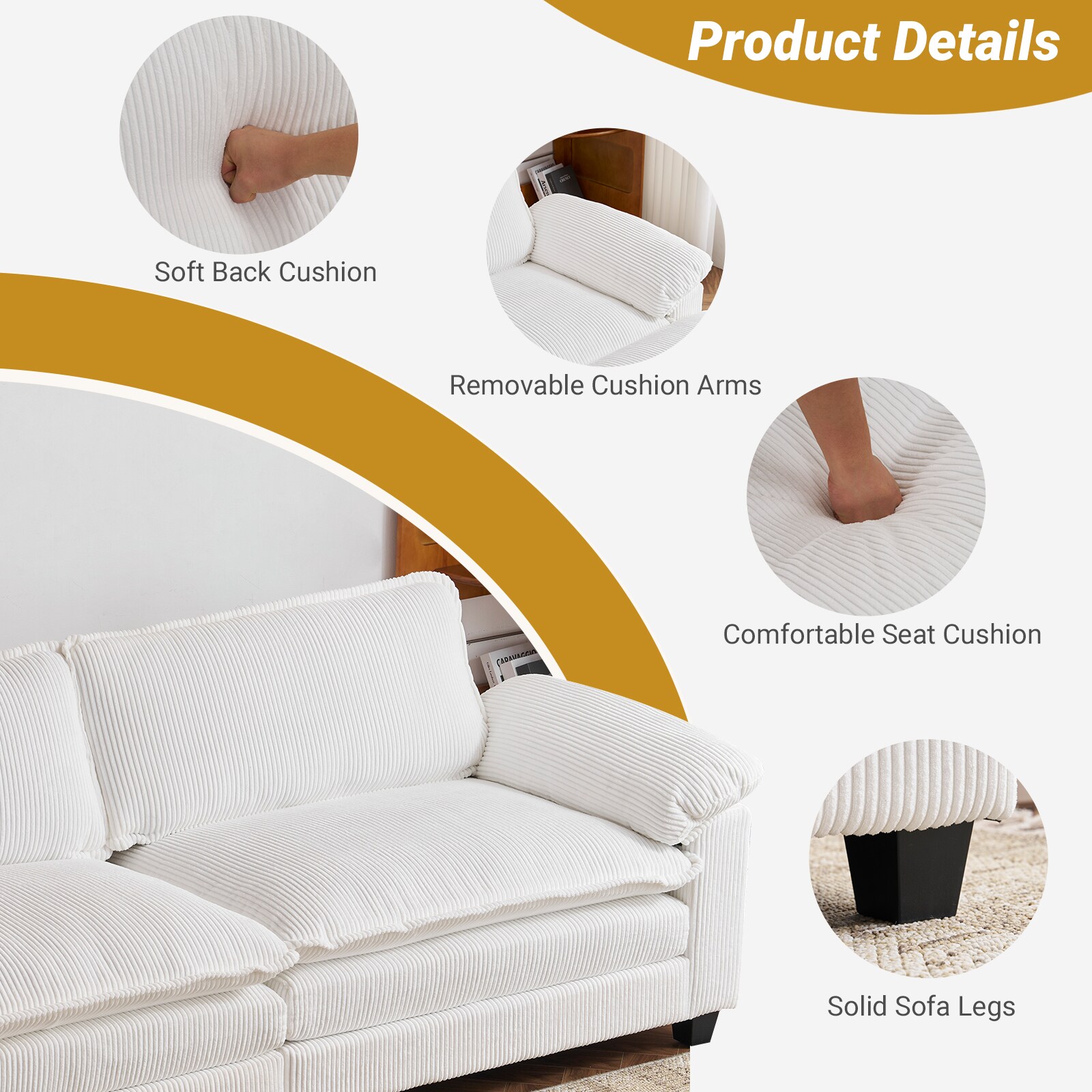 Outopee LO1G98000593+94+95 Sofas-Loveseats - View #2