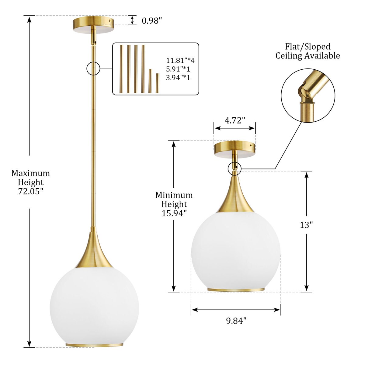KAISITE 8033PL-25GD-WH b090015 - View #9
