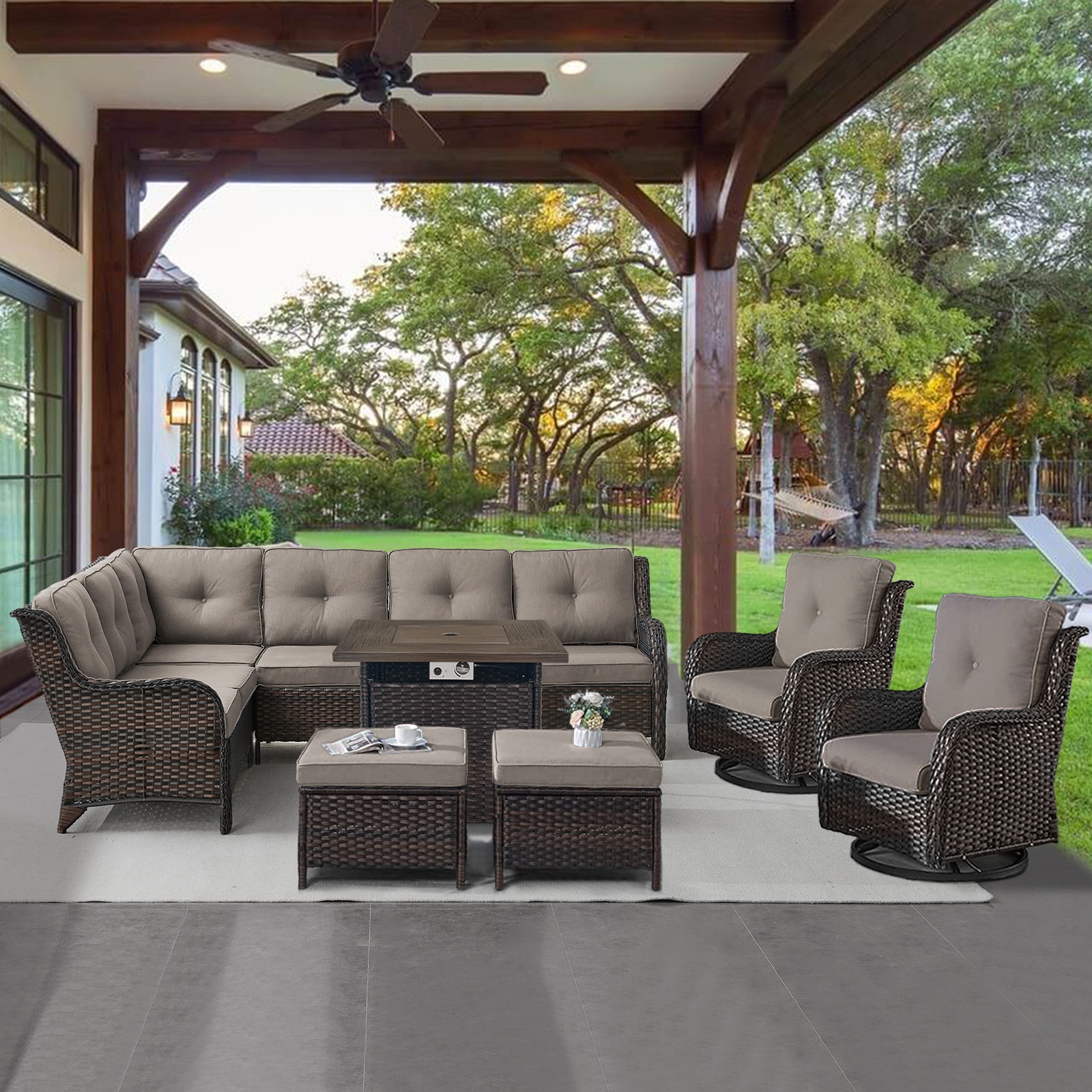 Rilyson FS2314054056058098-3 Patio-Conversation-Sets - View #2