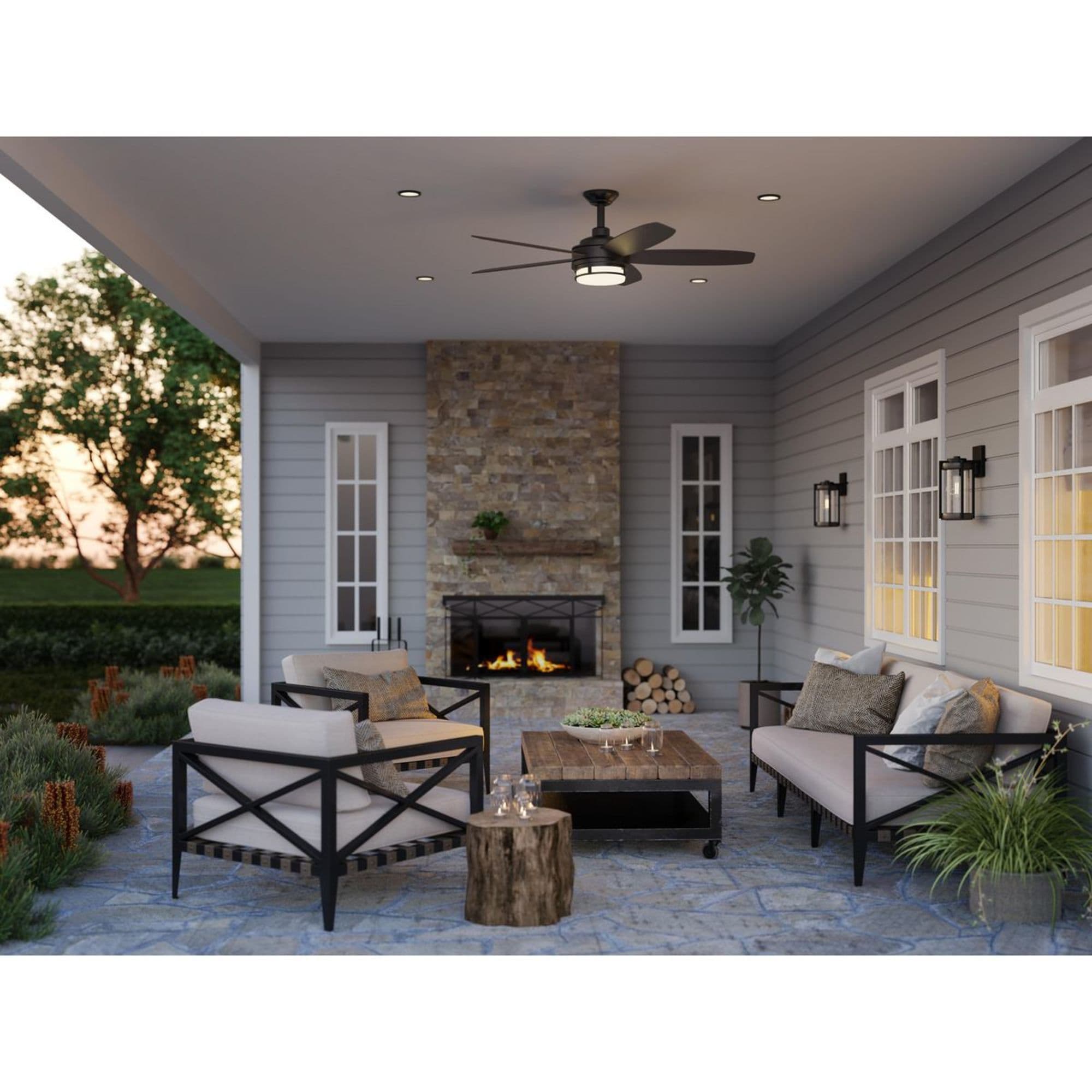 Progress Lighting P560281-31M Outdoor-Wall-Lighting - View #5