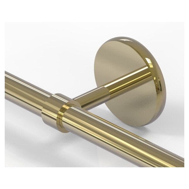 Allied Brass Prestige Skyline Collection Wall Mounted Horizontal Guest Towel Holder in Unlacquered Brass Allied Brass Prestige Skyline Collection Wall Mounted Horizontal Guest Towel Holder in Unlacquered Brass