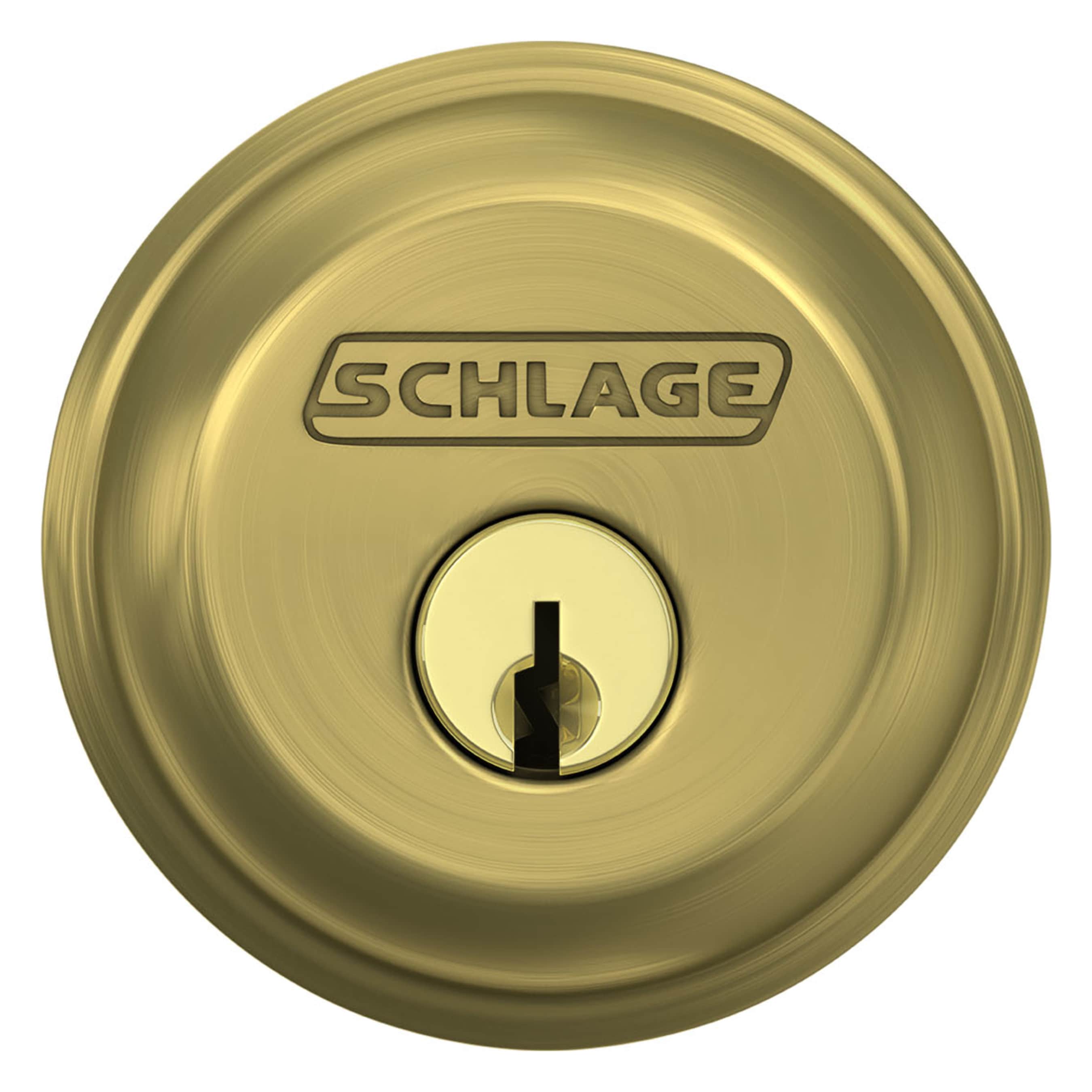 Schlage B60 N 608 G Door-Deadbolts - View #11