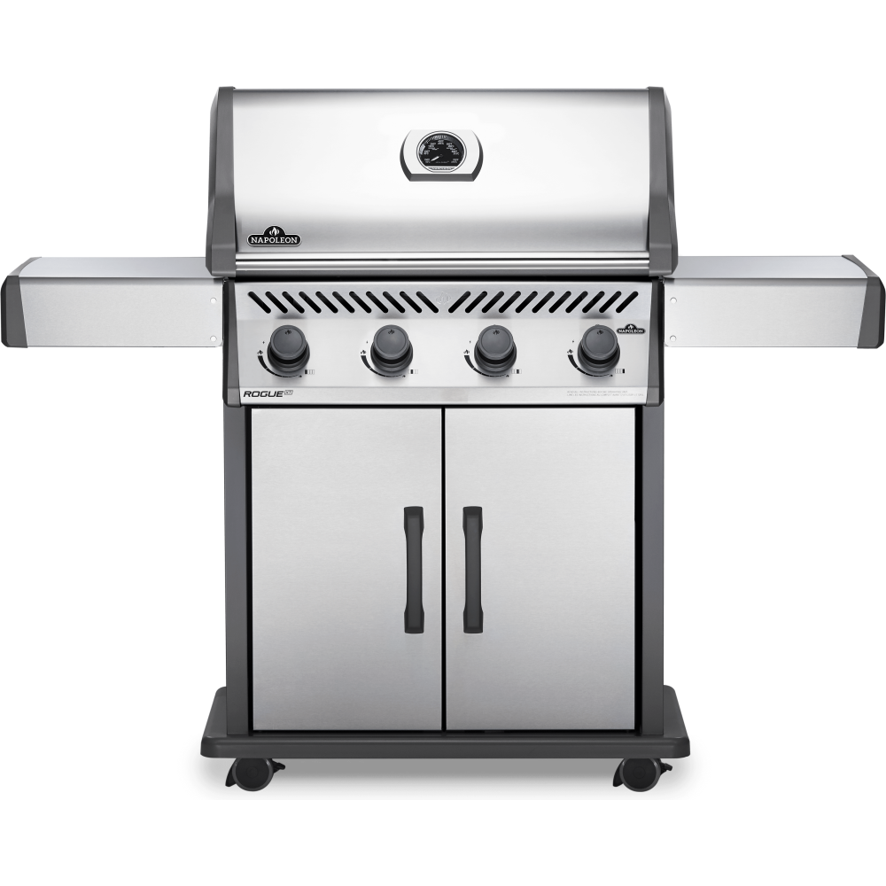 NAPOLEON Rogue XT Stainless Steel 4-Burner Liquid Propane Gas Grill with Integrated Smoker Box