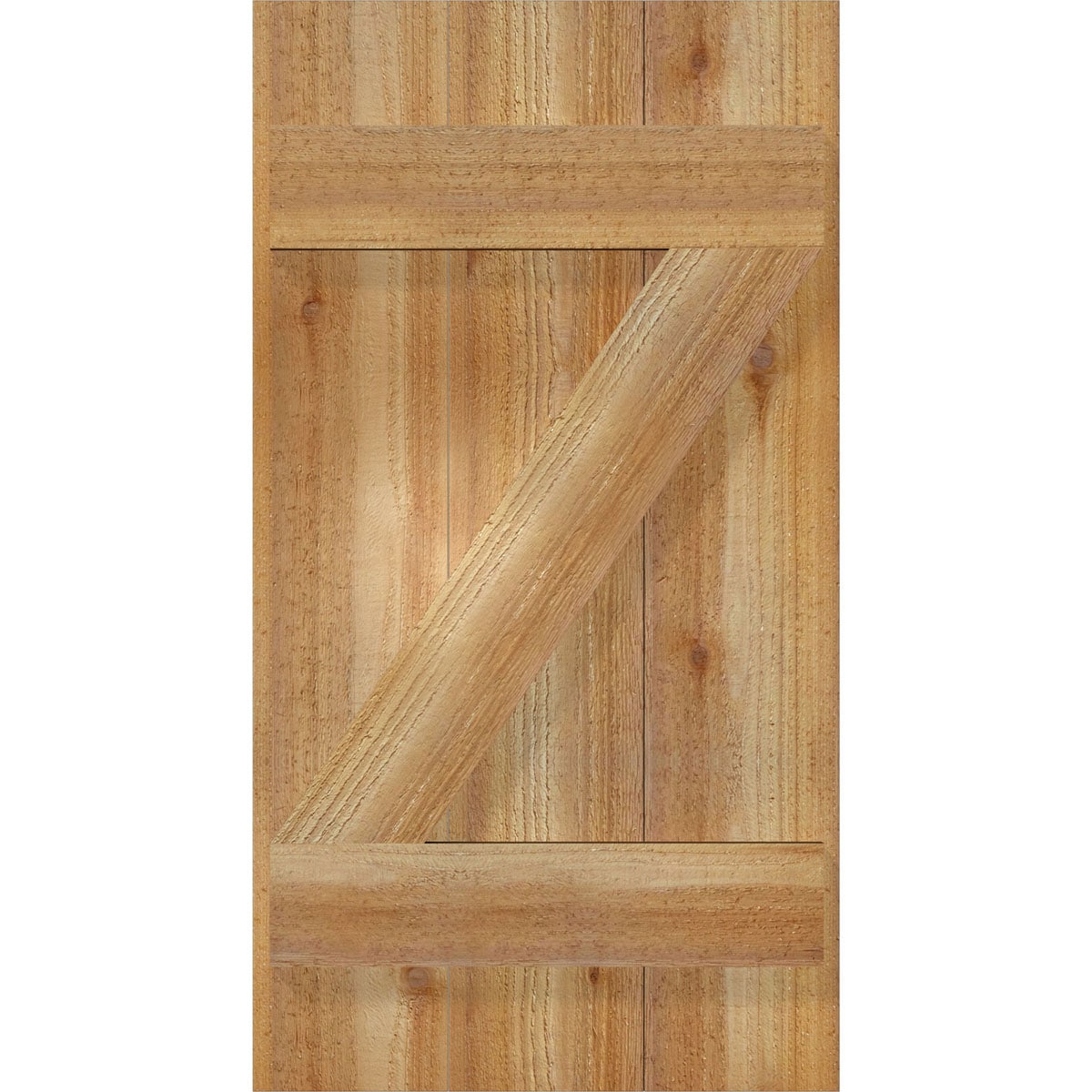 Ekena Millwork RBJ06Z16X030RWR Exterior-Shutters - View #5