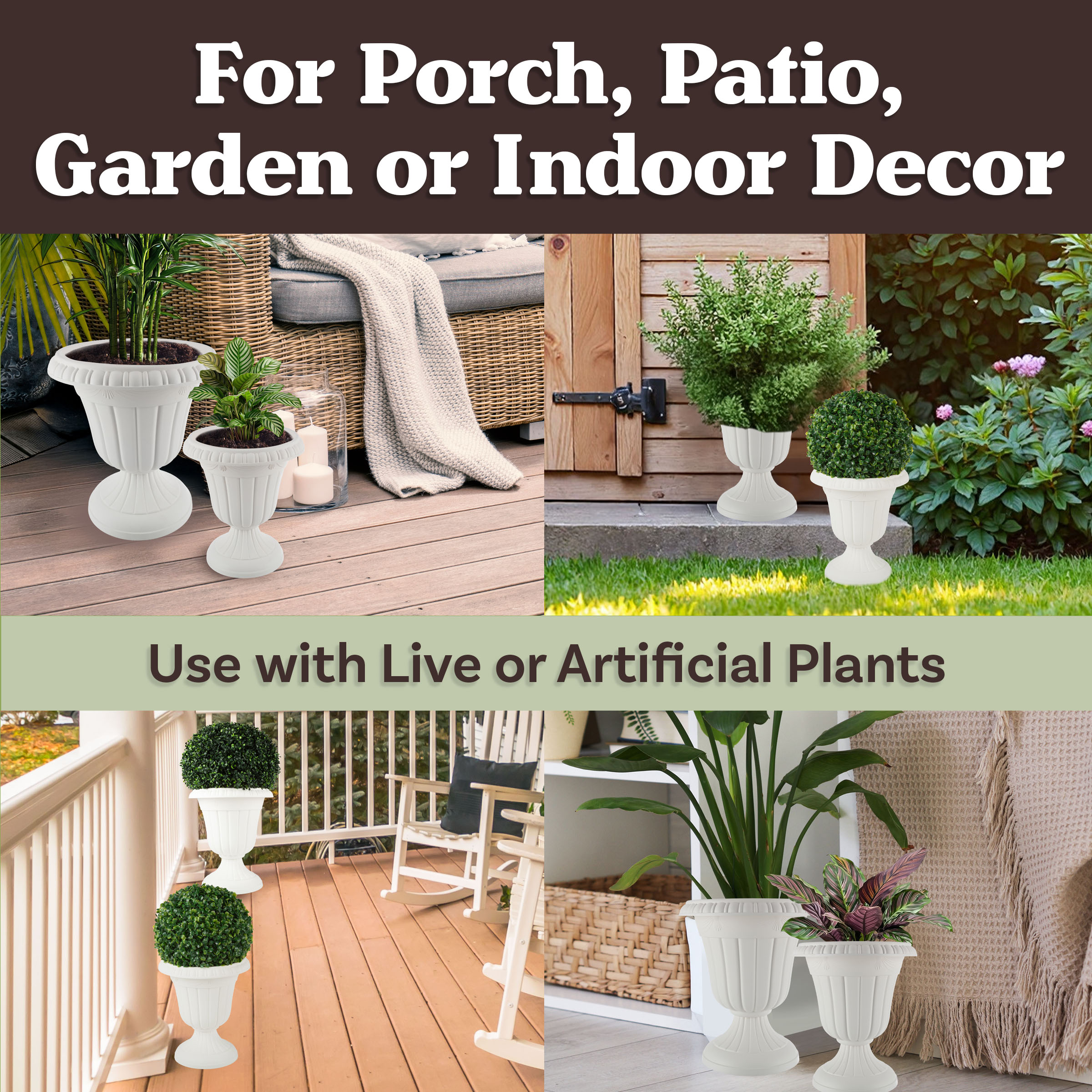 Pure Garden 50-LG1430 Planter-Window-Box - View #4