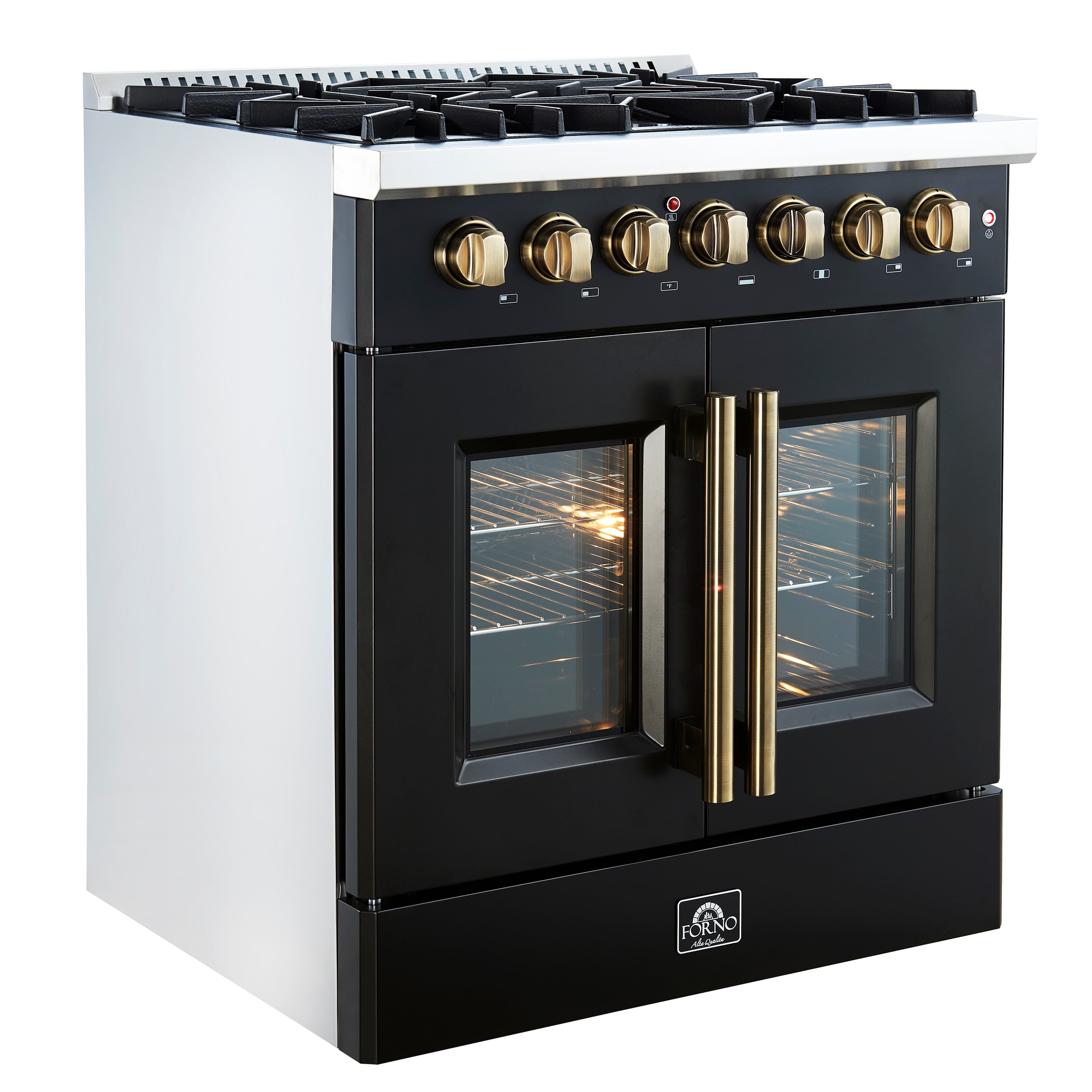 FORNO FFSGS6356-30BLK Dual-Fuel-Ranges - View #3