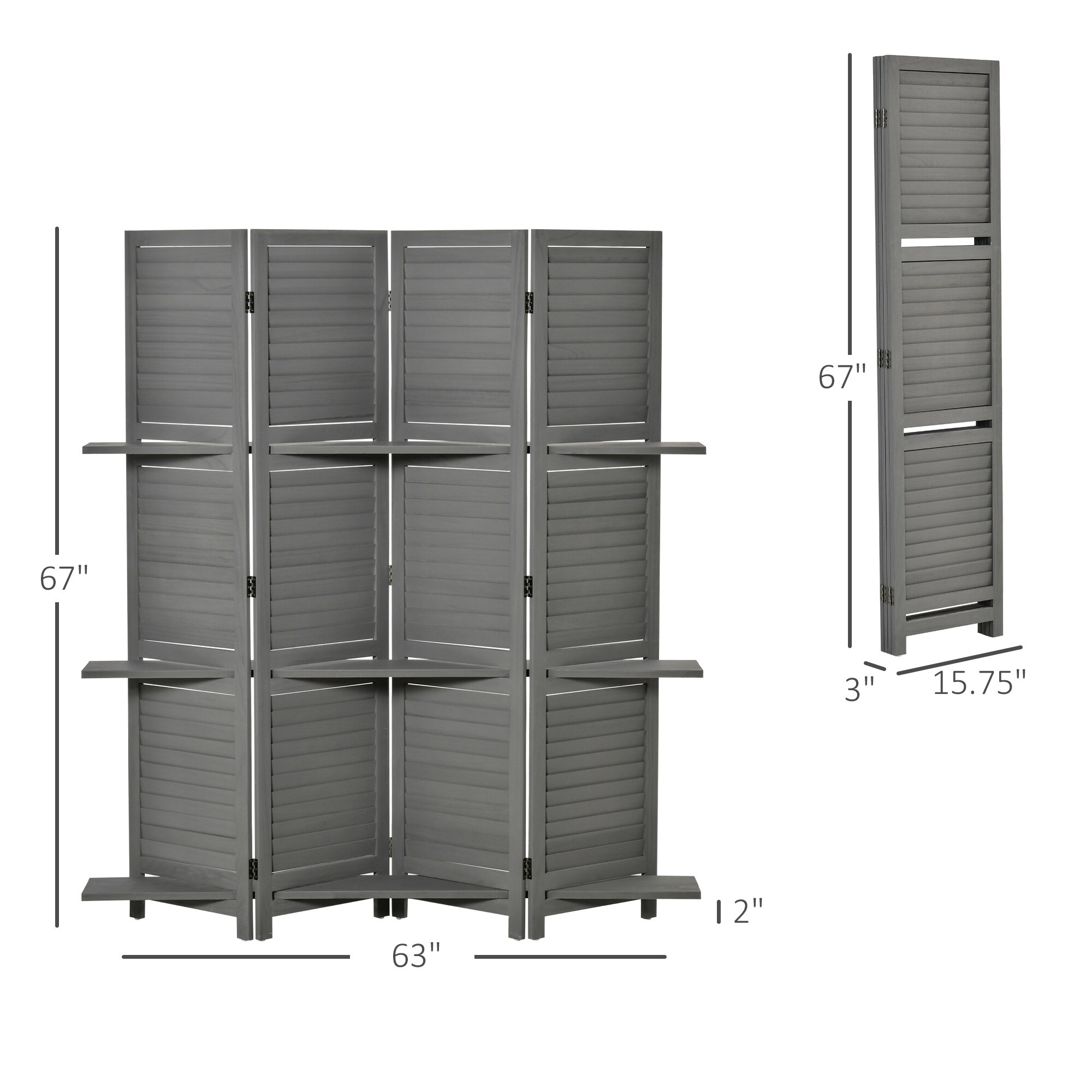 LUXEYARD DS-Y-YC-2087 Indoor-Privacy-Screens - View #3